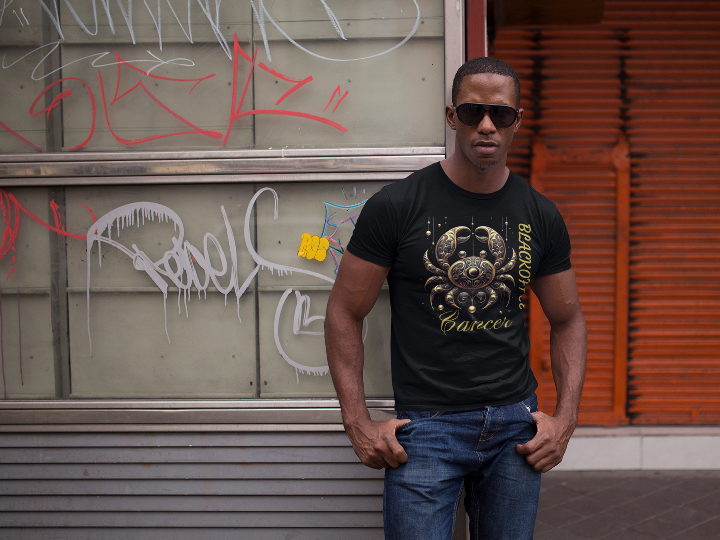 Unisex Cancer Zodiac Soft T-Shrit