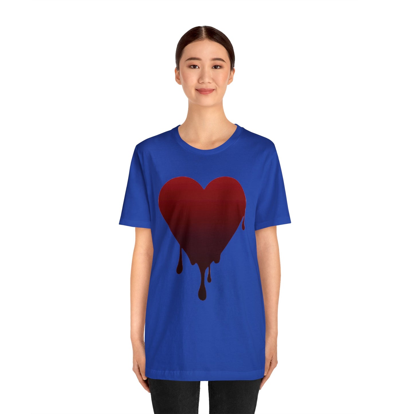 Melting Heart Unisex Jersey Short Sleeve Tee