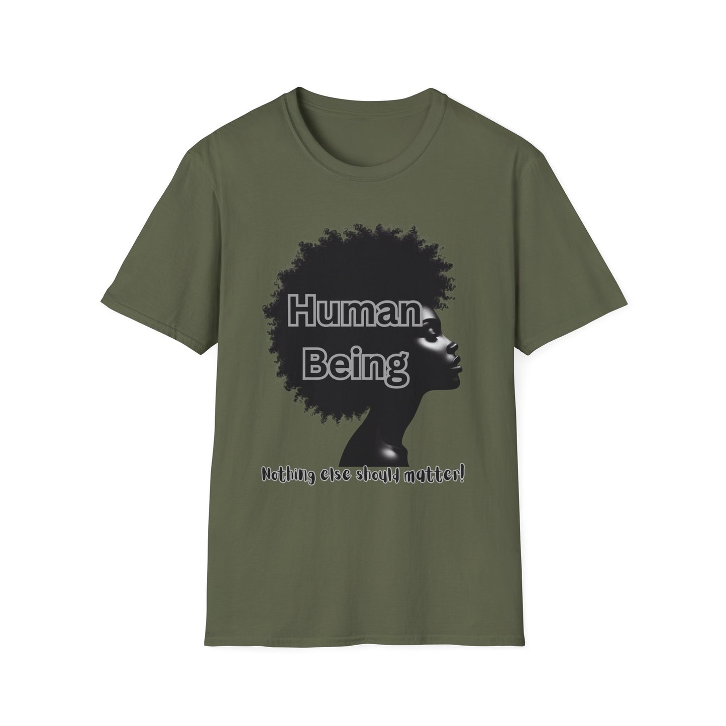 Human Being - Unisex Soft style T-Shirt