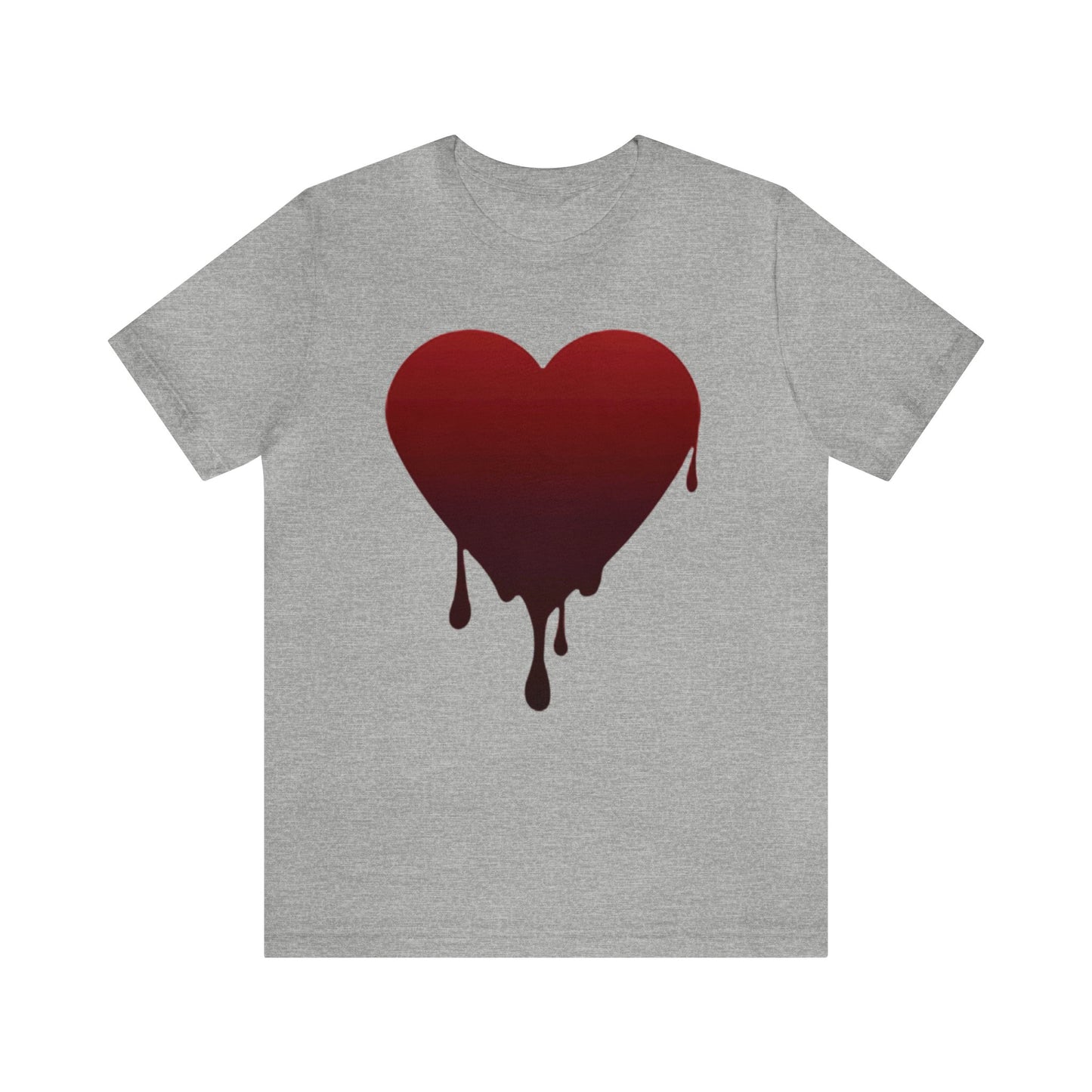 Melting Heart Unisex Jersey Short Sleeve Tee