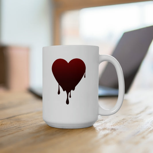 Melting Heart 15oz Ceramic Mug
