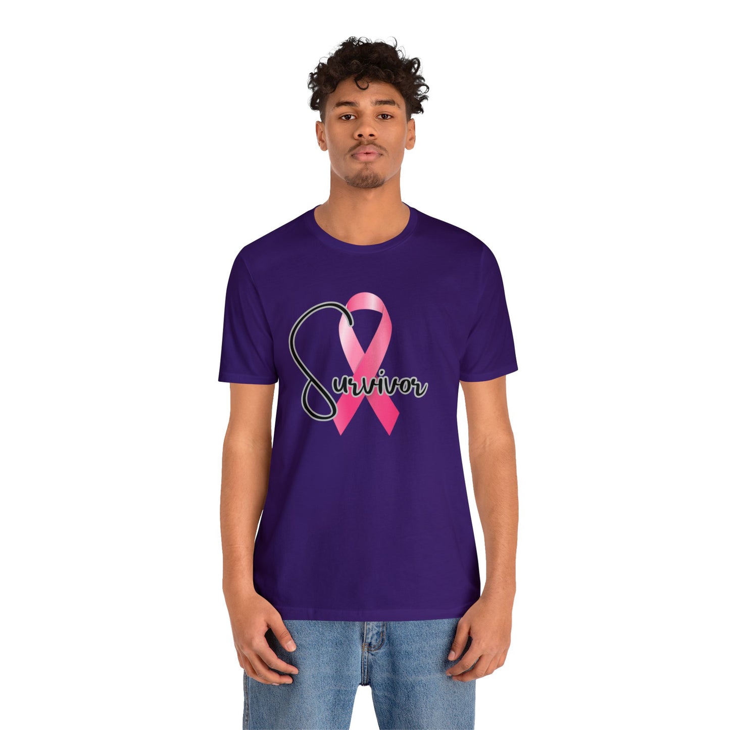 Cancer Survivor Unisex Jersey Short Sleeve Gildan Tee