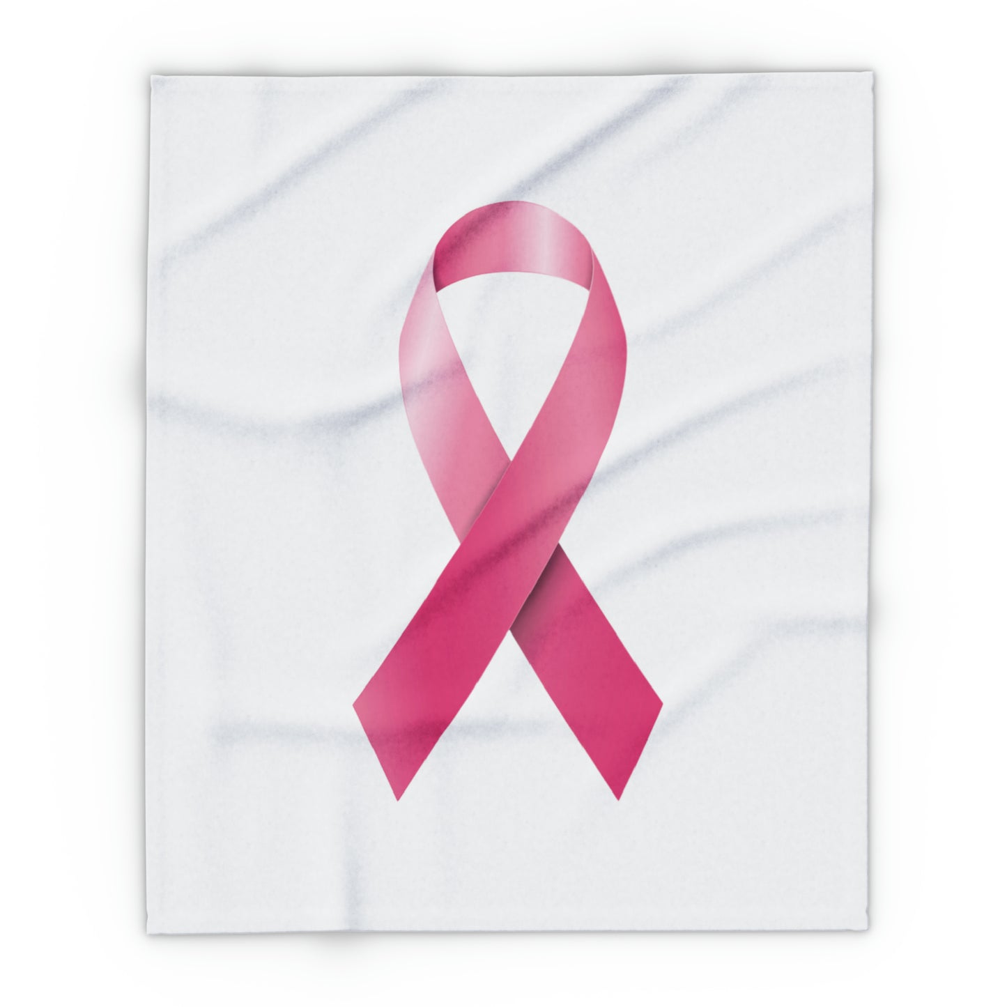 Cancer Ribbon Arctic Fleece Blanket