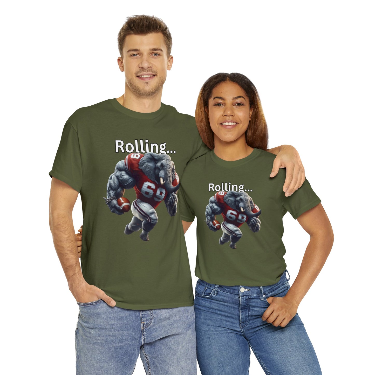 Rolling Unisex Heavy Cotton Tee