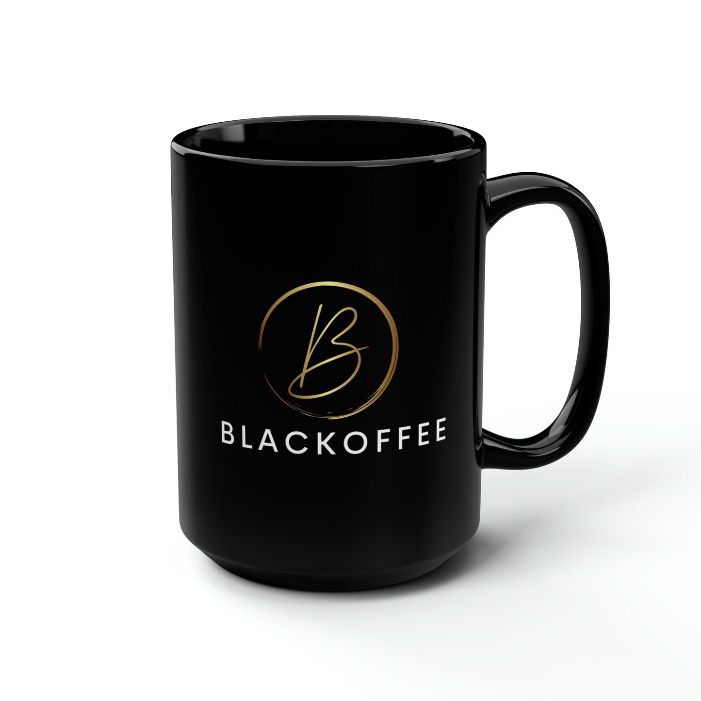 BlacKoffee - Black Mug, 15oz