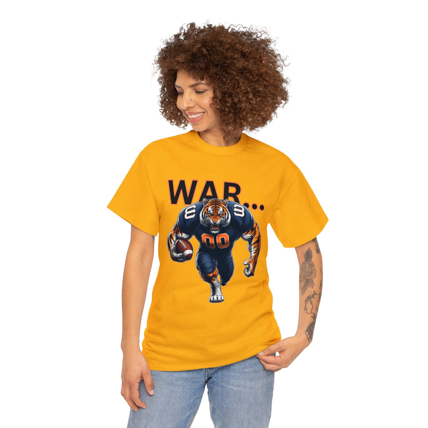 War Tiger Unisex Heavy Cotton Tee