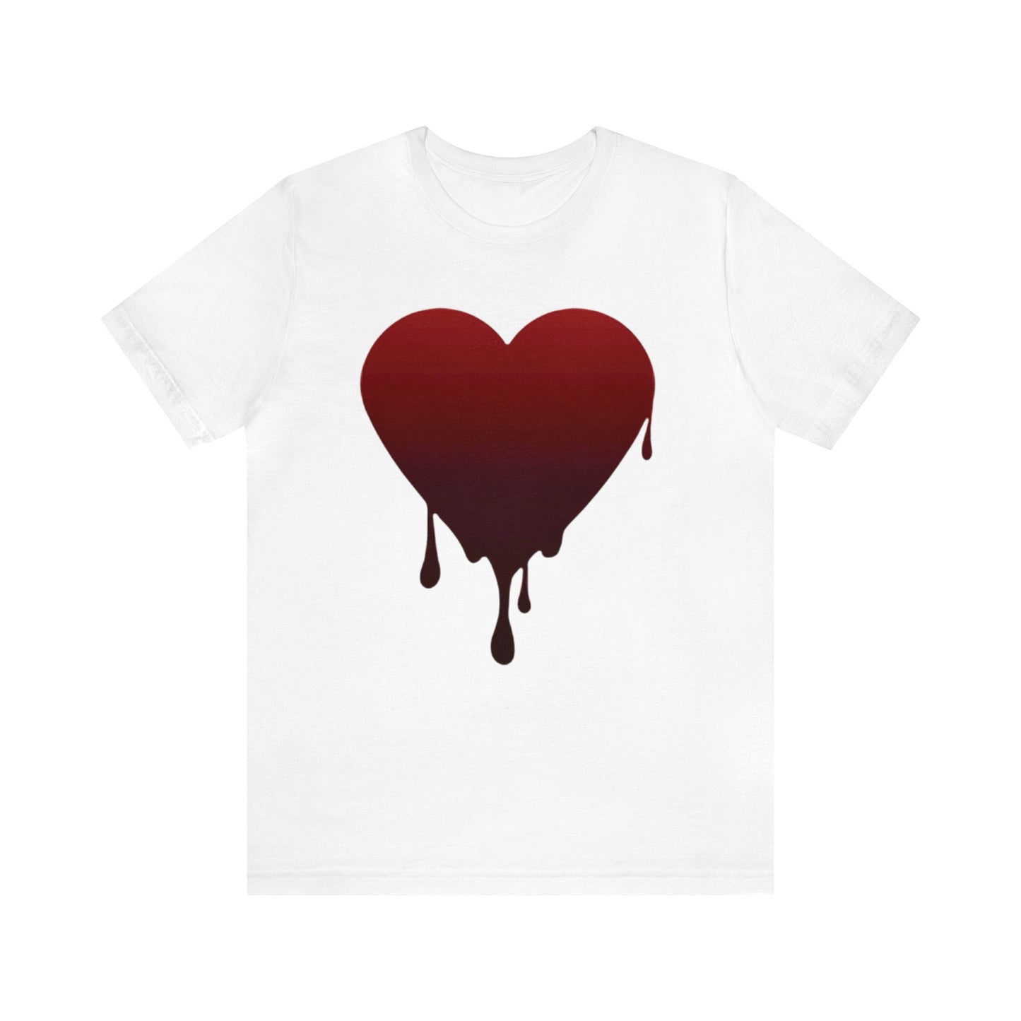 Melting Heart Unisex Jersey Short Sleeve Tee