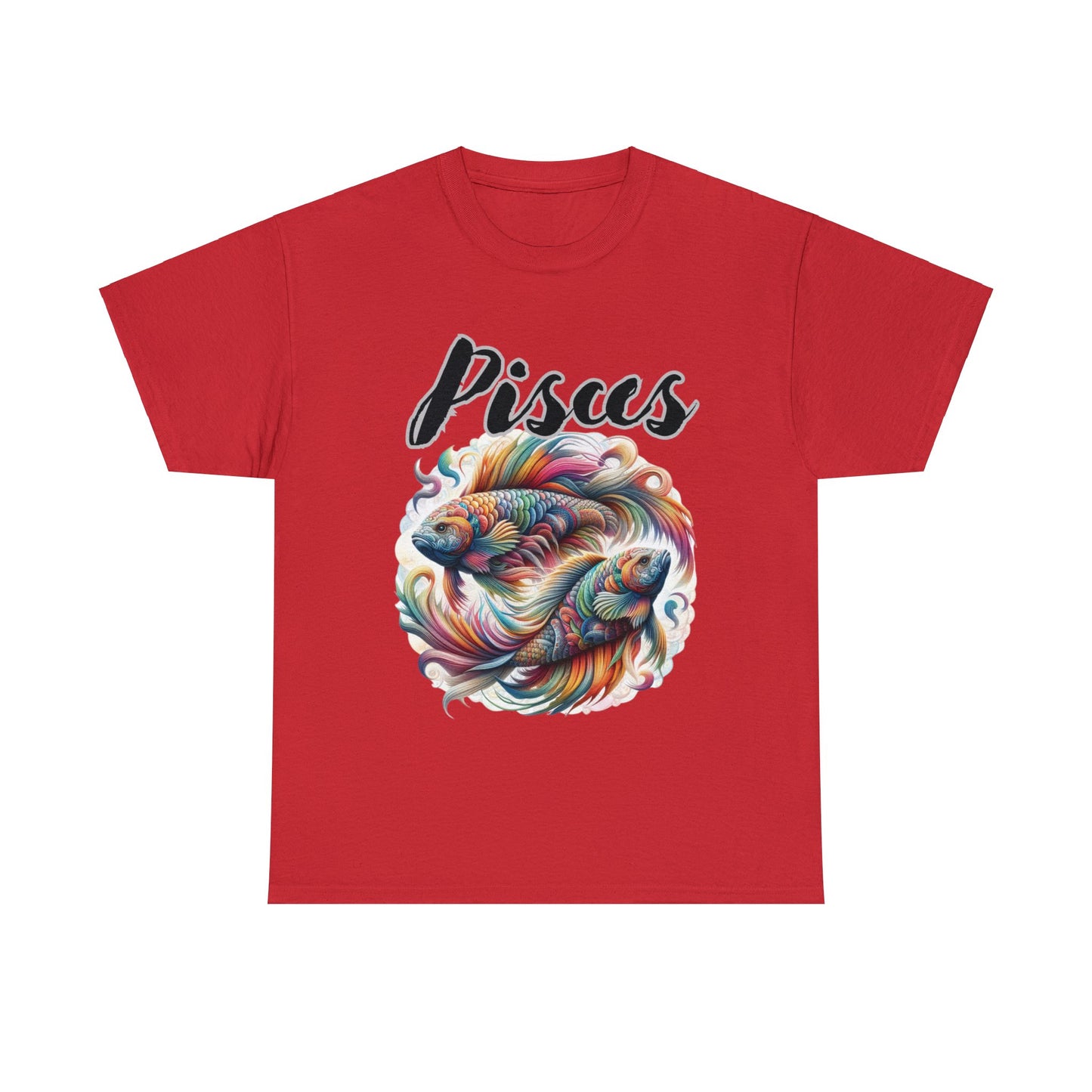 Pisces Unisex Heavy Cotton Tee