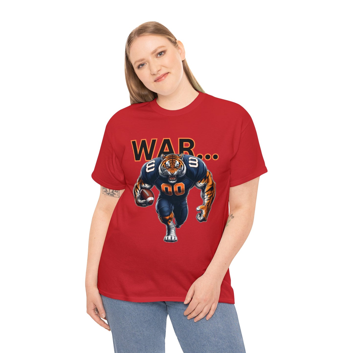 War Tiger Unisex Heavy Cotton Tee