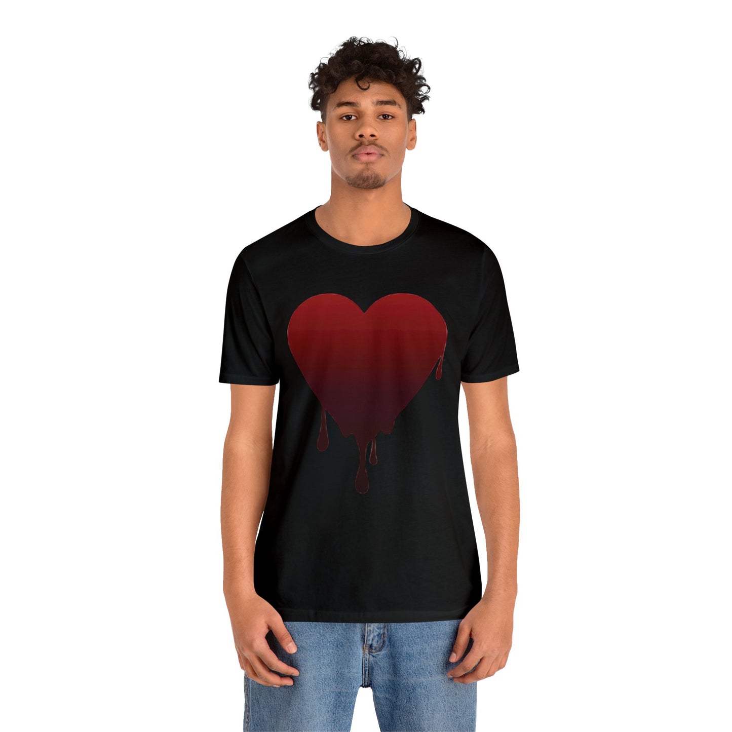 Melting Heart Unisex Jersey Short Sleeve Tee