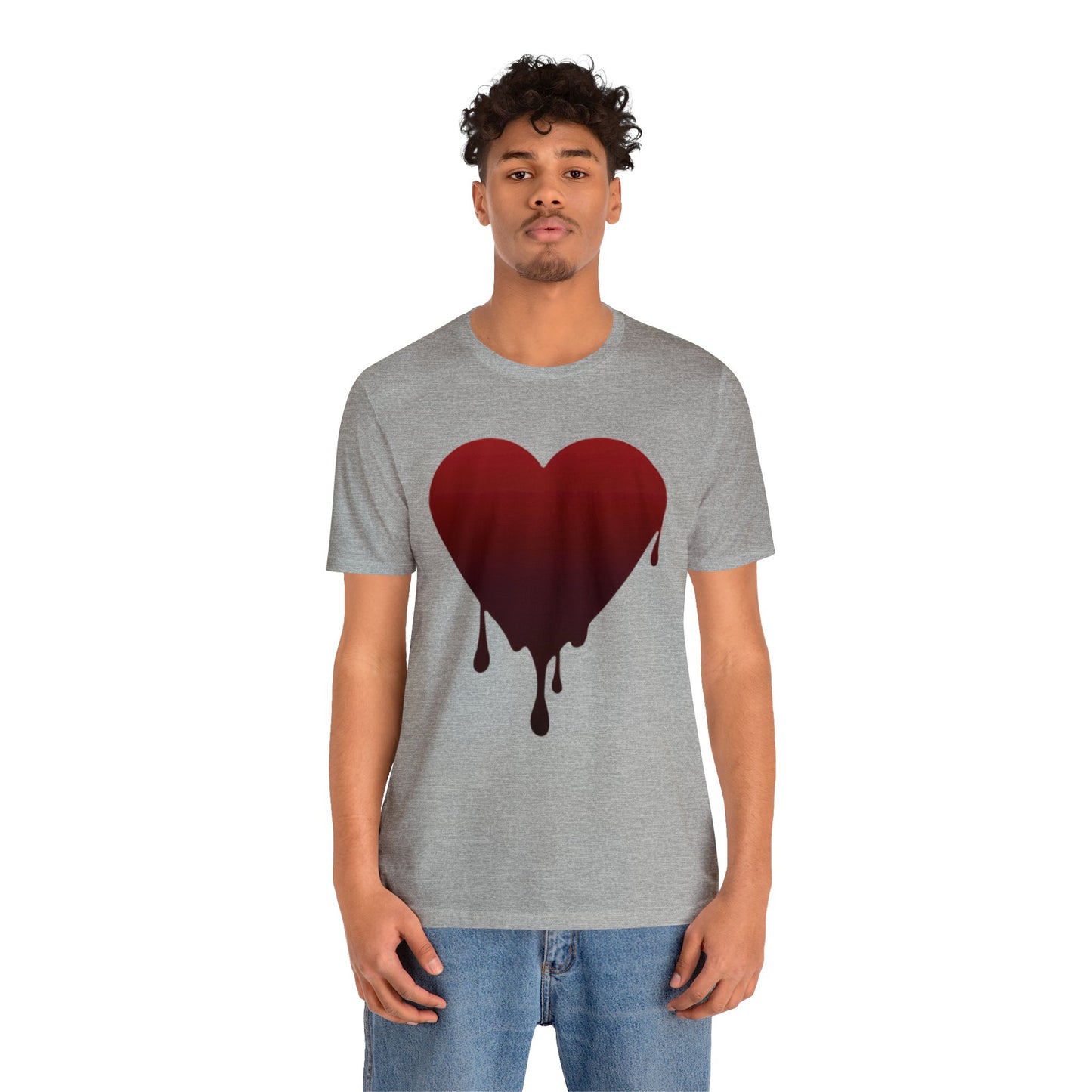 Melting Heart Unisex Jersey Short Sleeve Tee