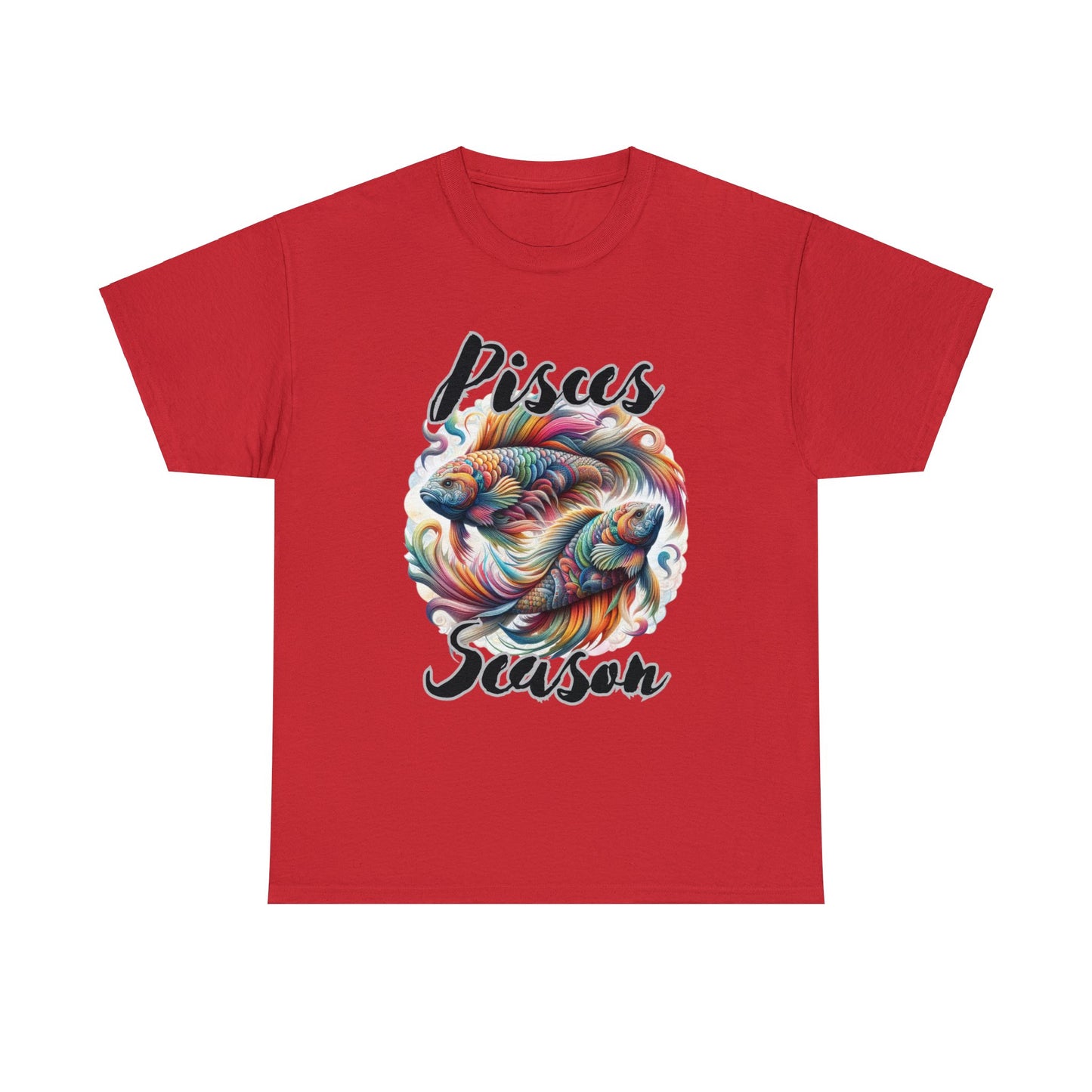 Pisces Season Unisex Heavy Cotton Tee