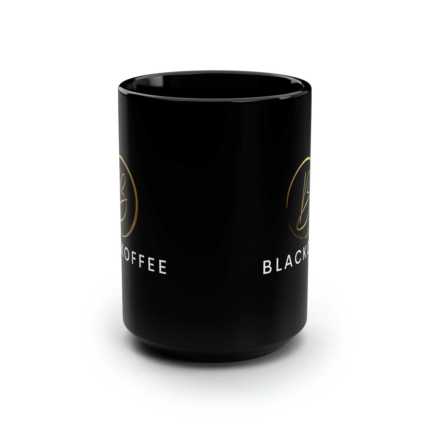 BlacKoffee - Black Mug, 15oz