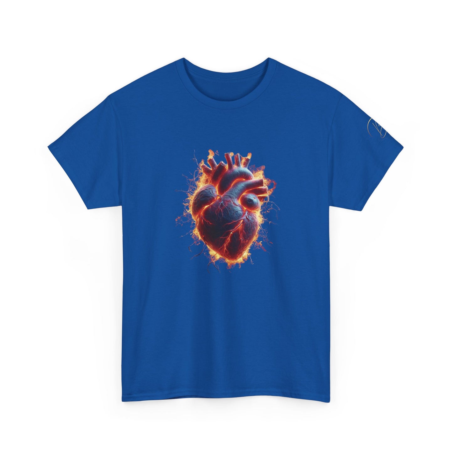 Burning Heart Unisex Heavy Cotton Tee