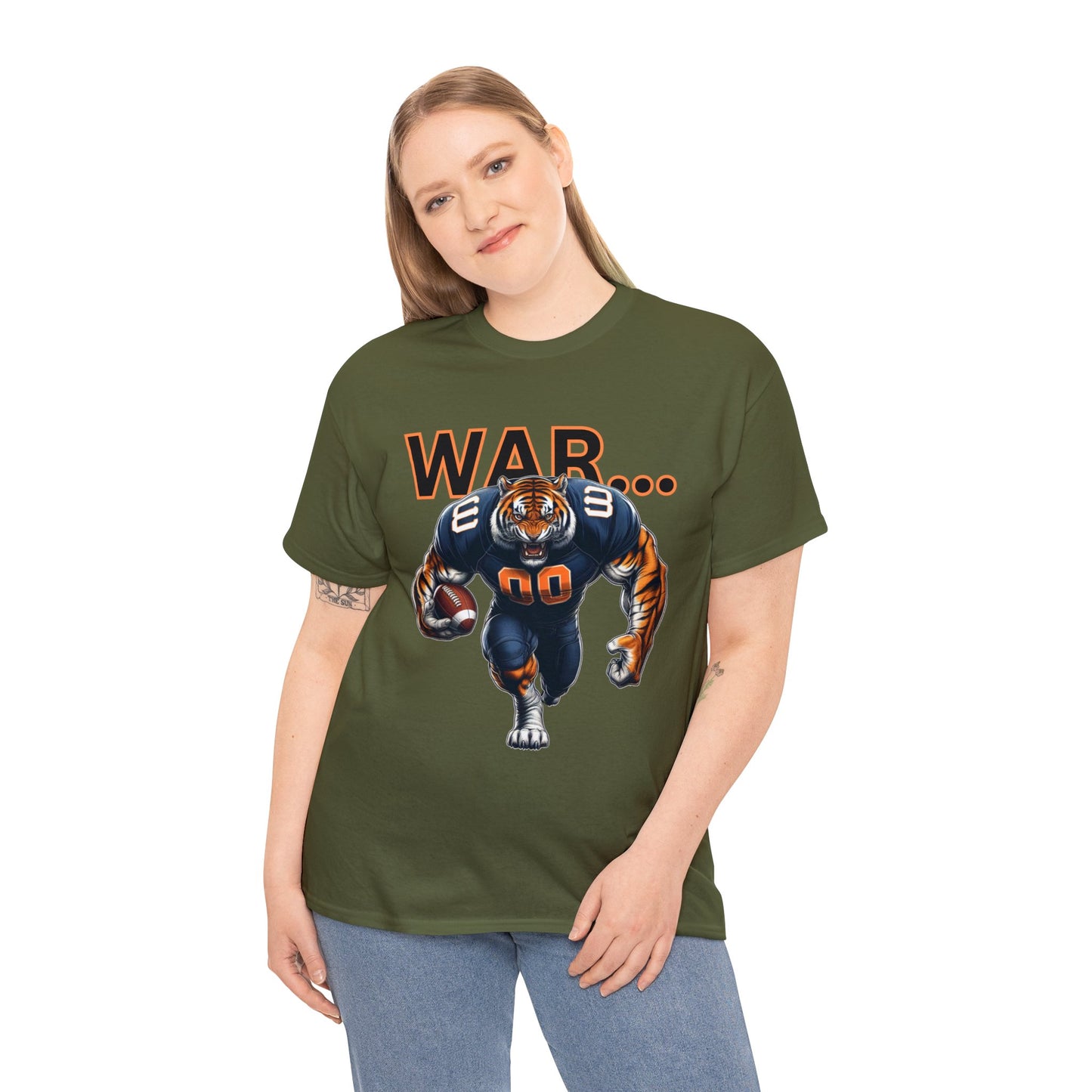 War Tiger Unisex Heavy Cotton Tee