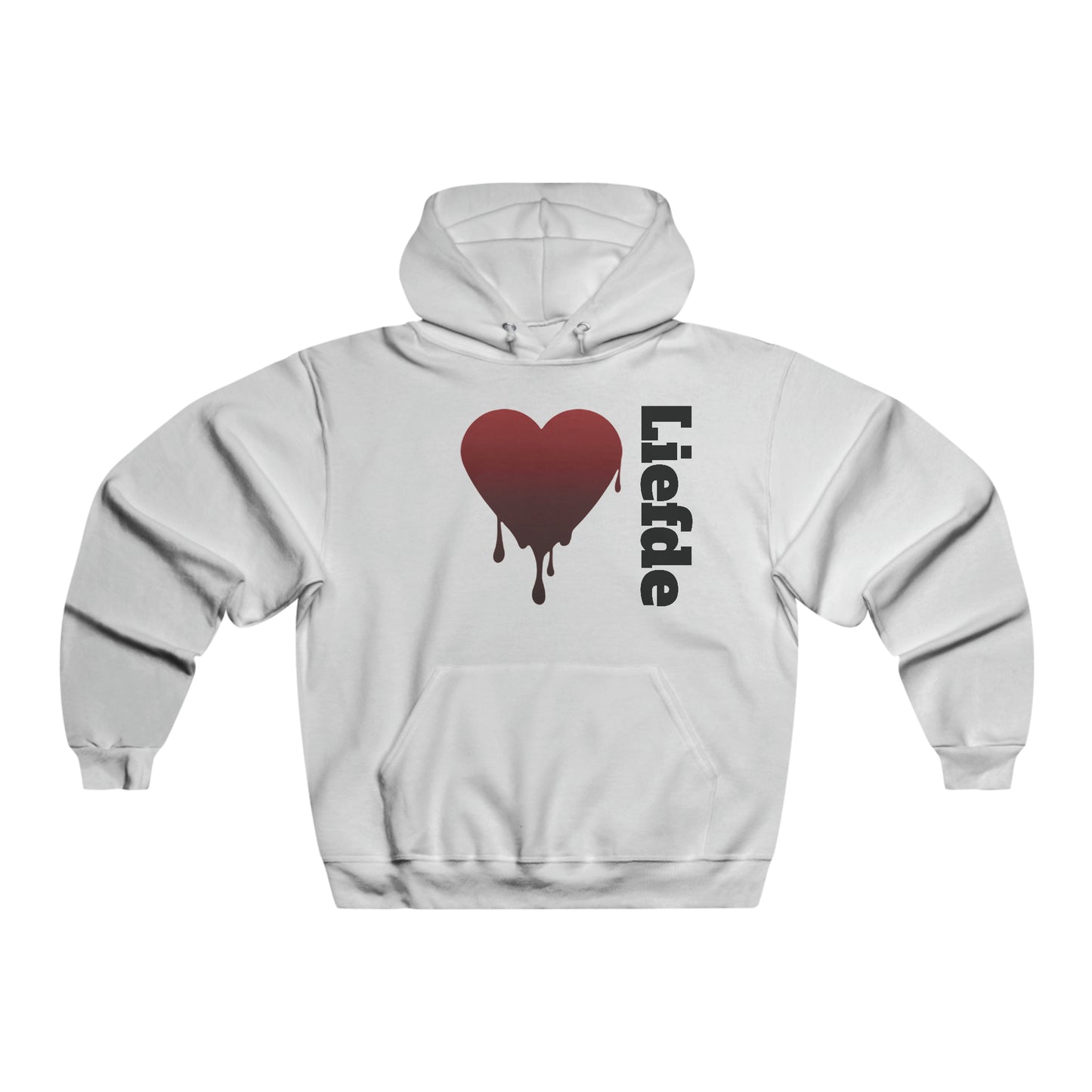 Liefde (Love) Men's Hooded Sweatshirt