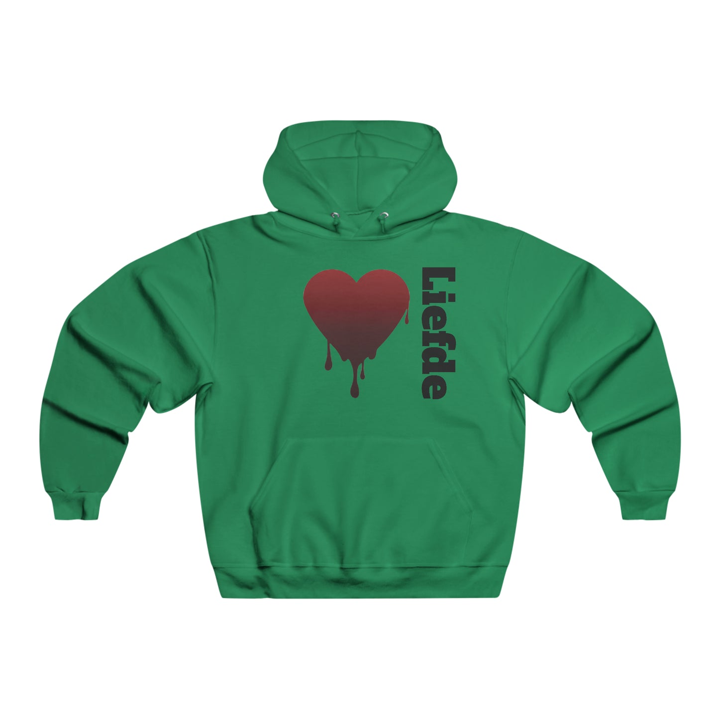 Liefde (Love) Men's Hooded Sweatshirt