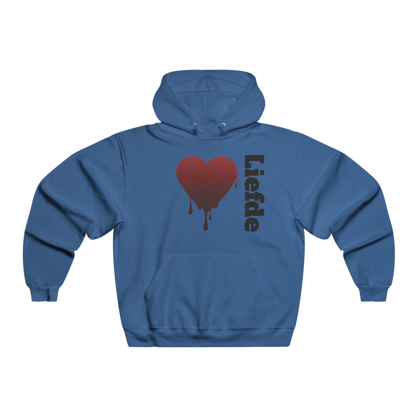 Liefde (Love) Men's Hooded Sweatshirt