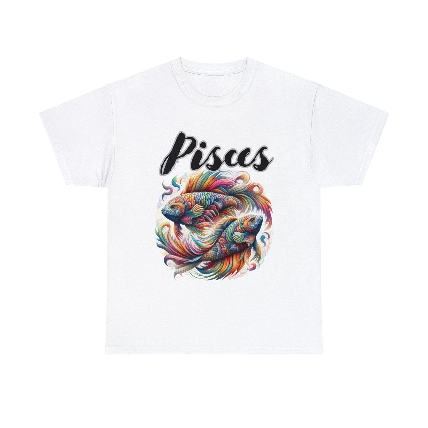 Pisces Unisex Heavy Cotton Tee