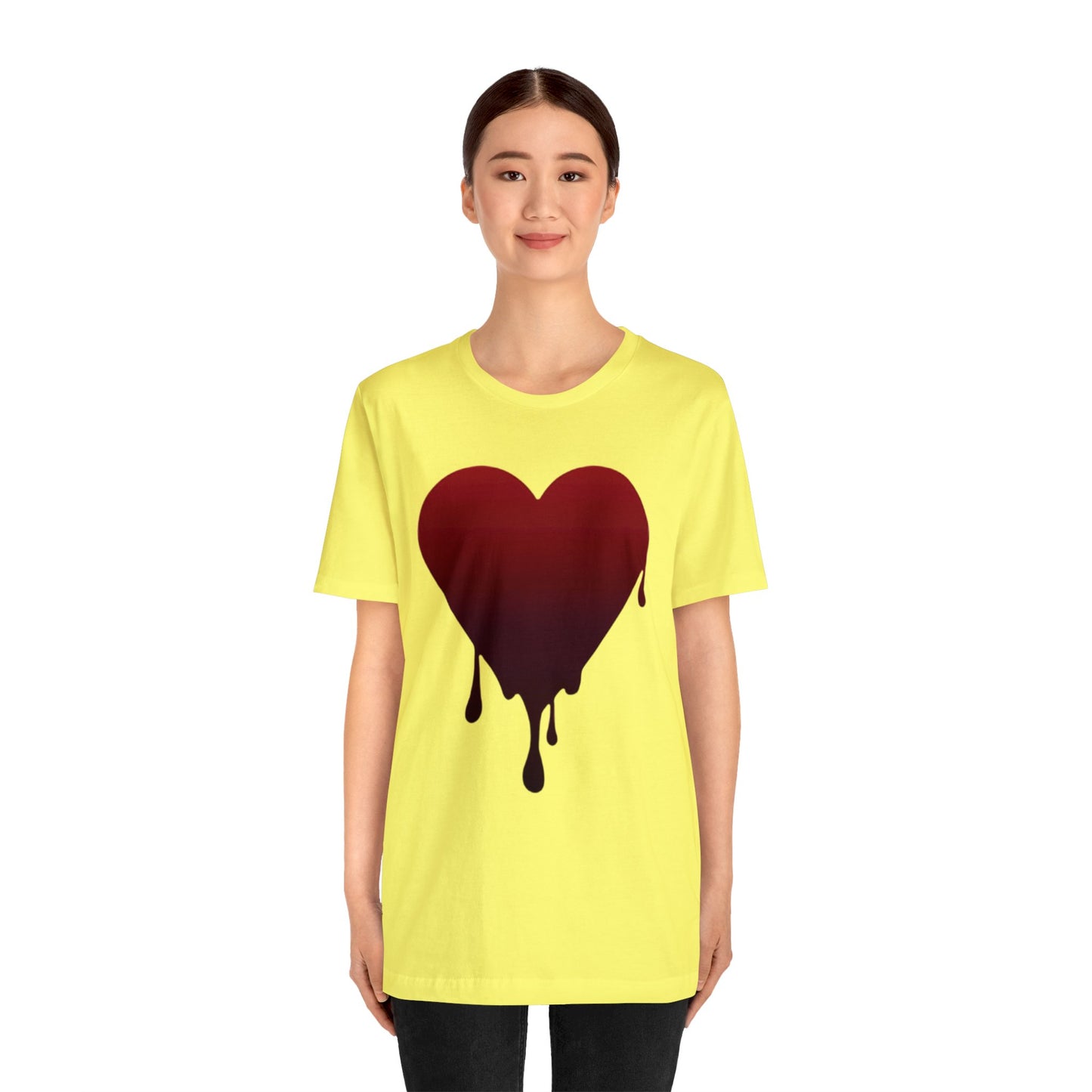 Melting Heart Unisex Jersey Short Sleeve Tee