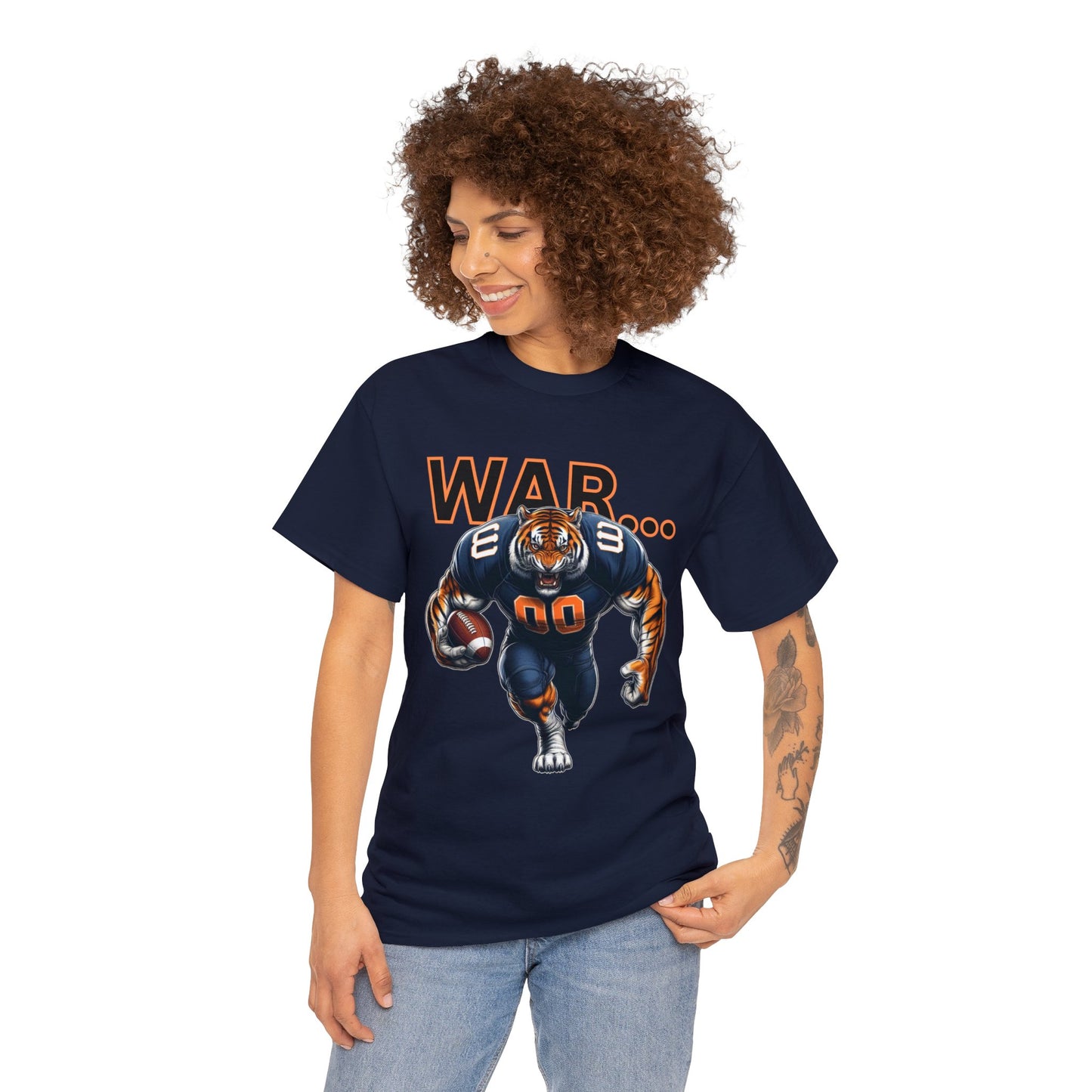 War Tiger Unisex Heavy Cotton Tee