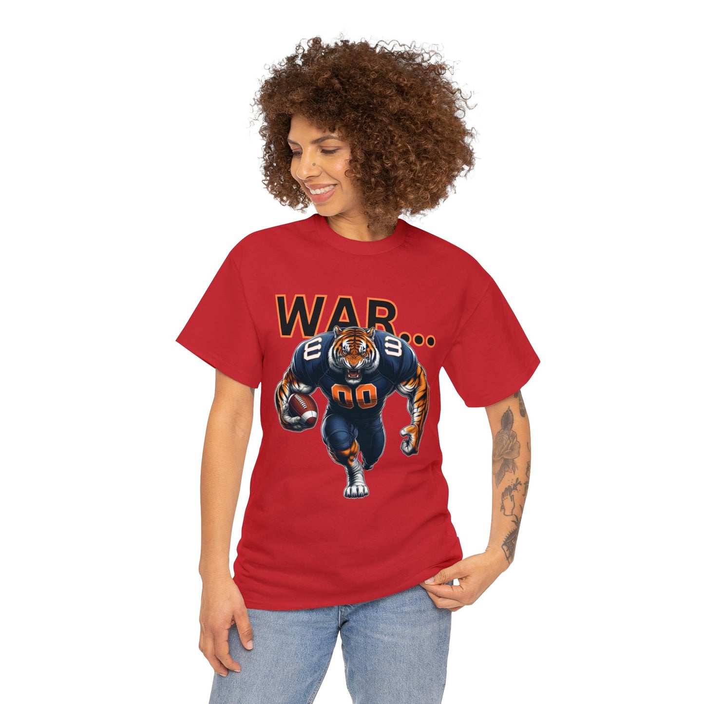 War Tiger Unisex Heavy Cotton Tee