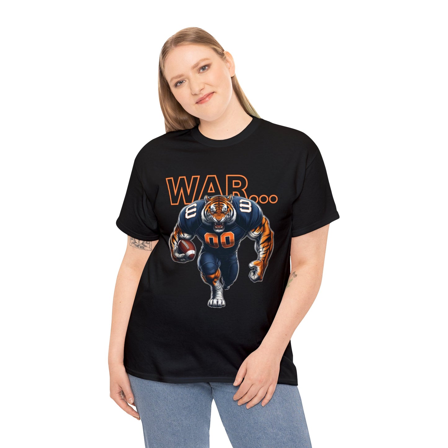 War Tiger Unisex Heavy Cotton Tee