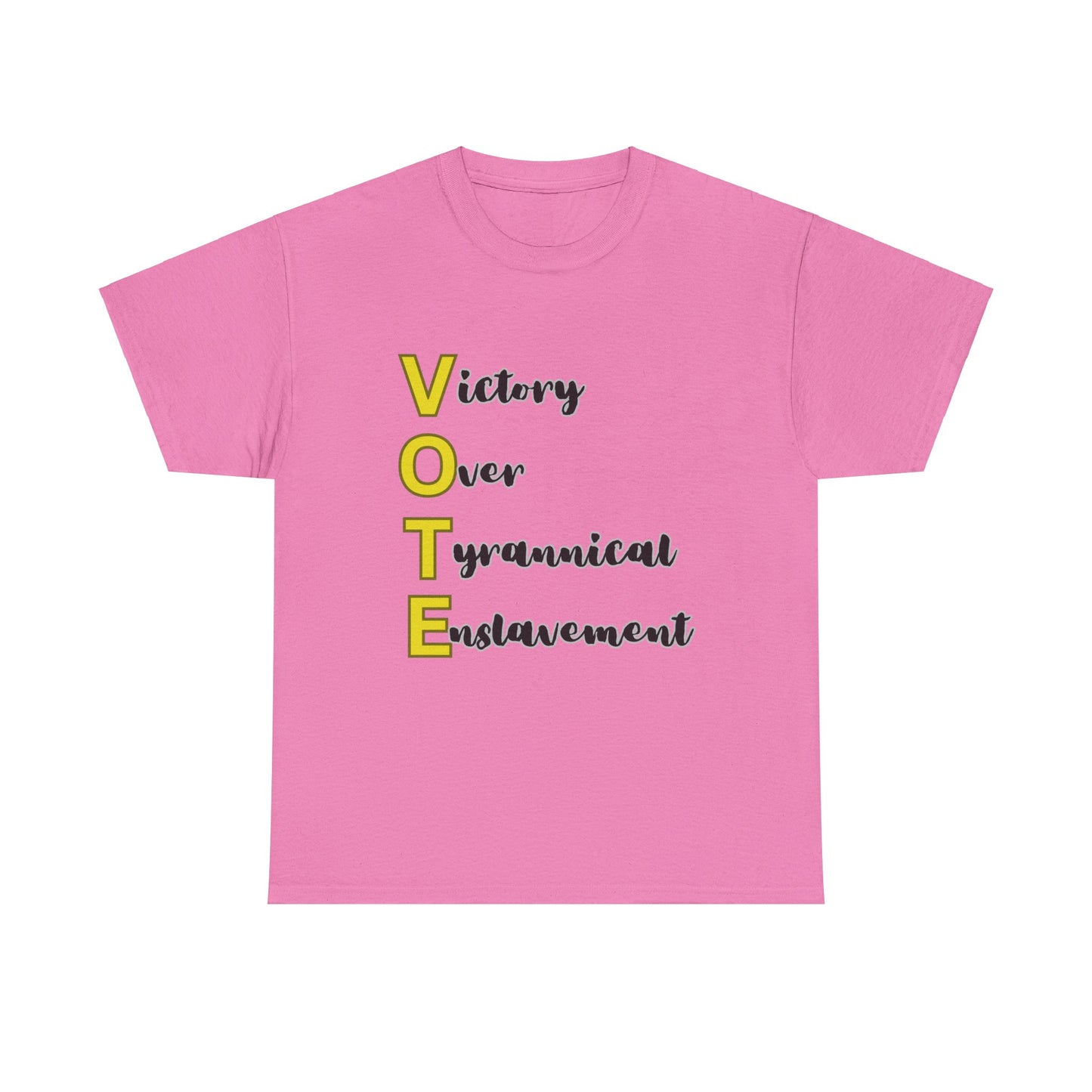 Victory over Tyranny Unisex Heavy Cotton Tee