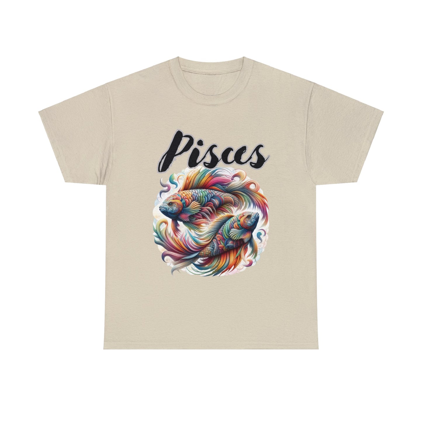 Pisces Unisex Heavy Cotton Tee