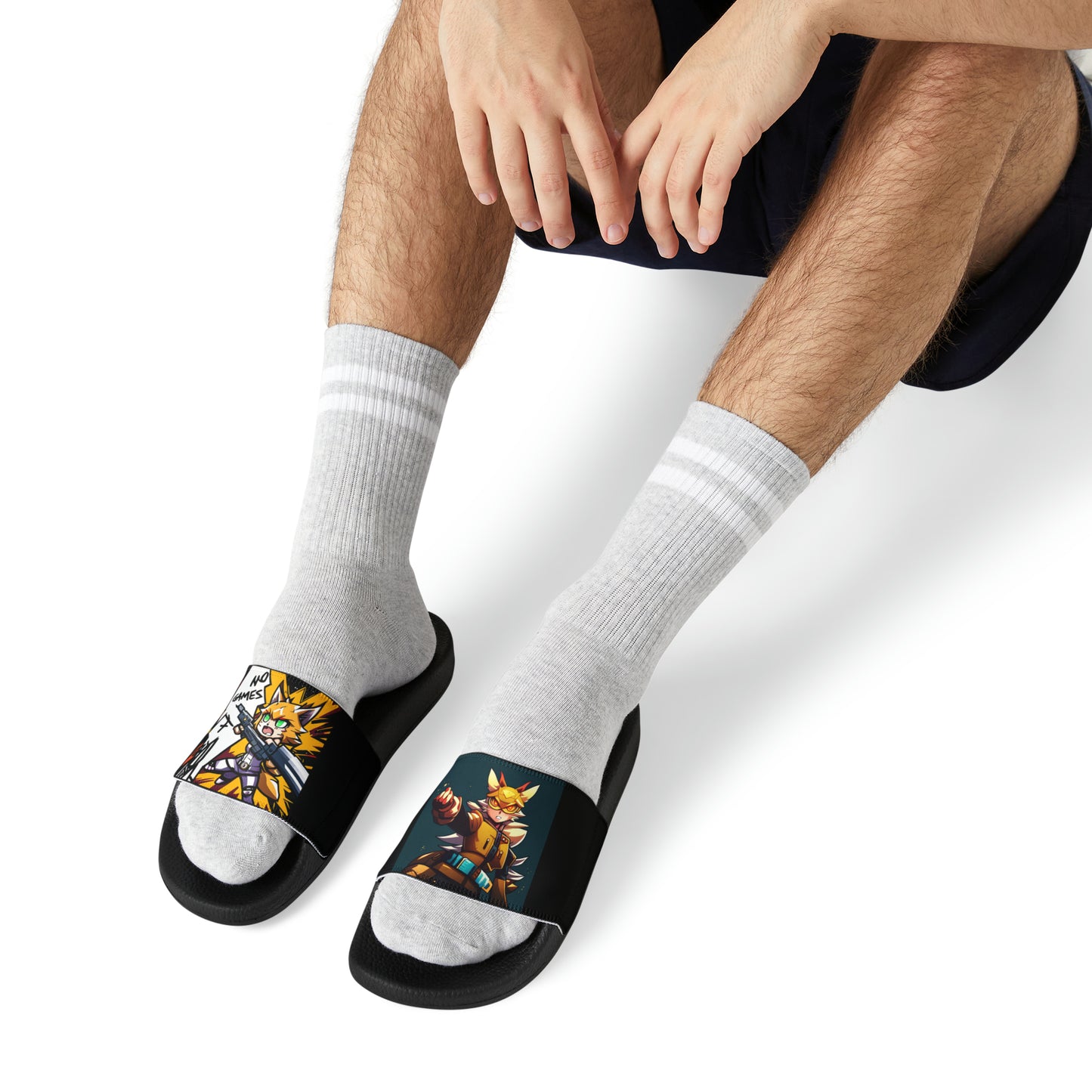 No Games - Men's PU Slide Sandals