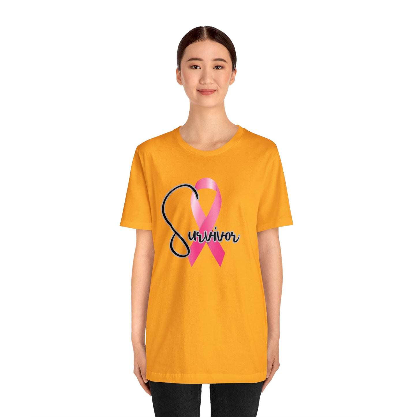 Cancer Survivor Unisex Jersey Short Sleeve Gildan Tee