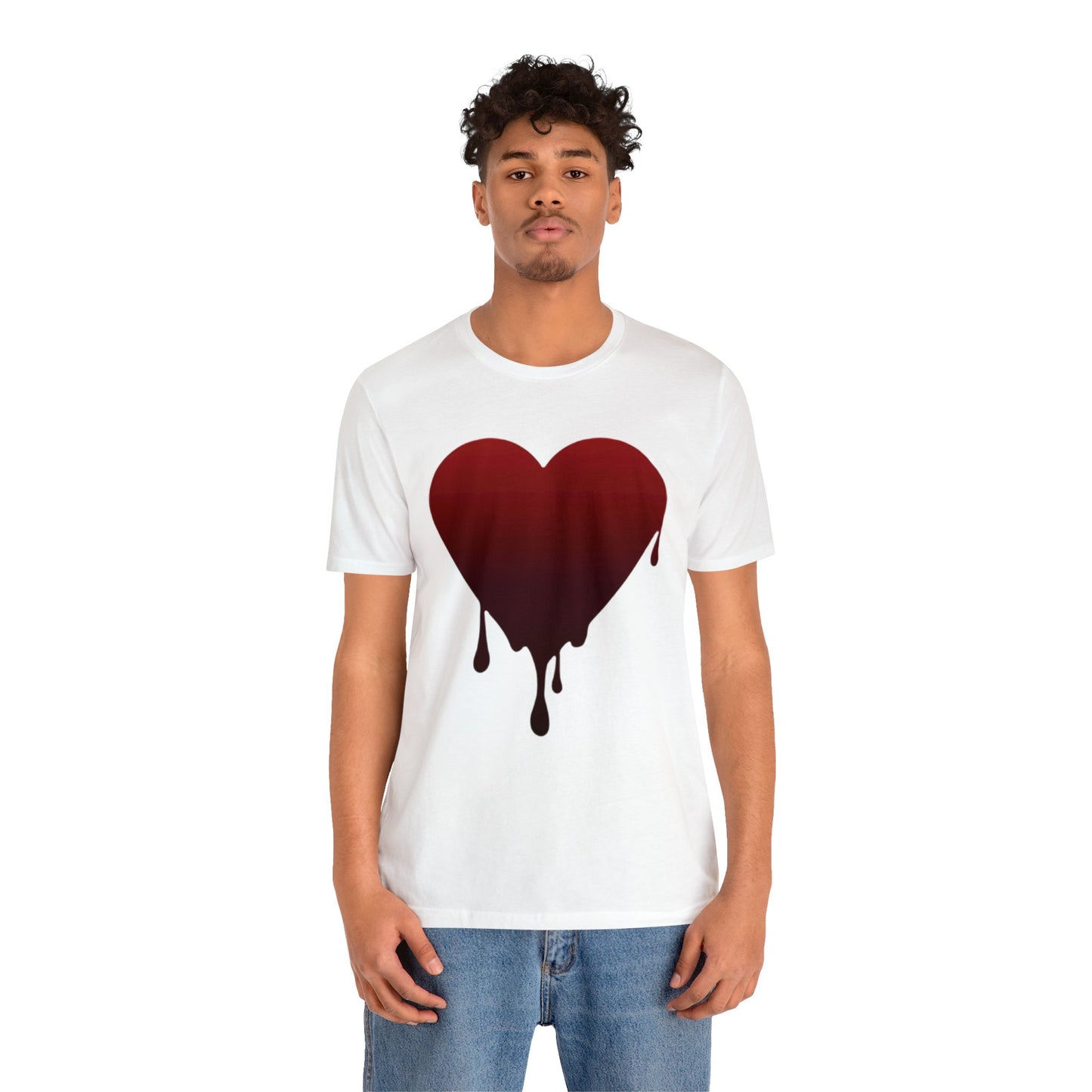 Melting Heart Unisex Jersey Short Sleeve Tee