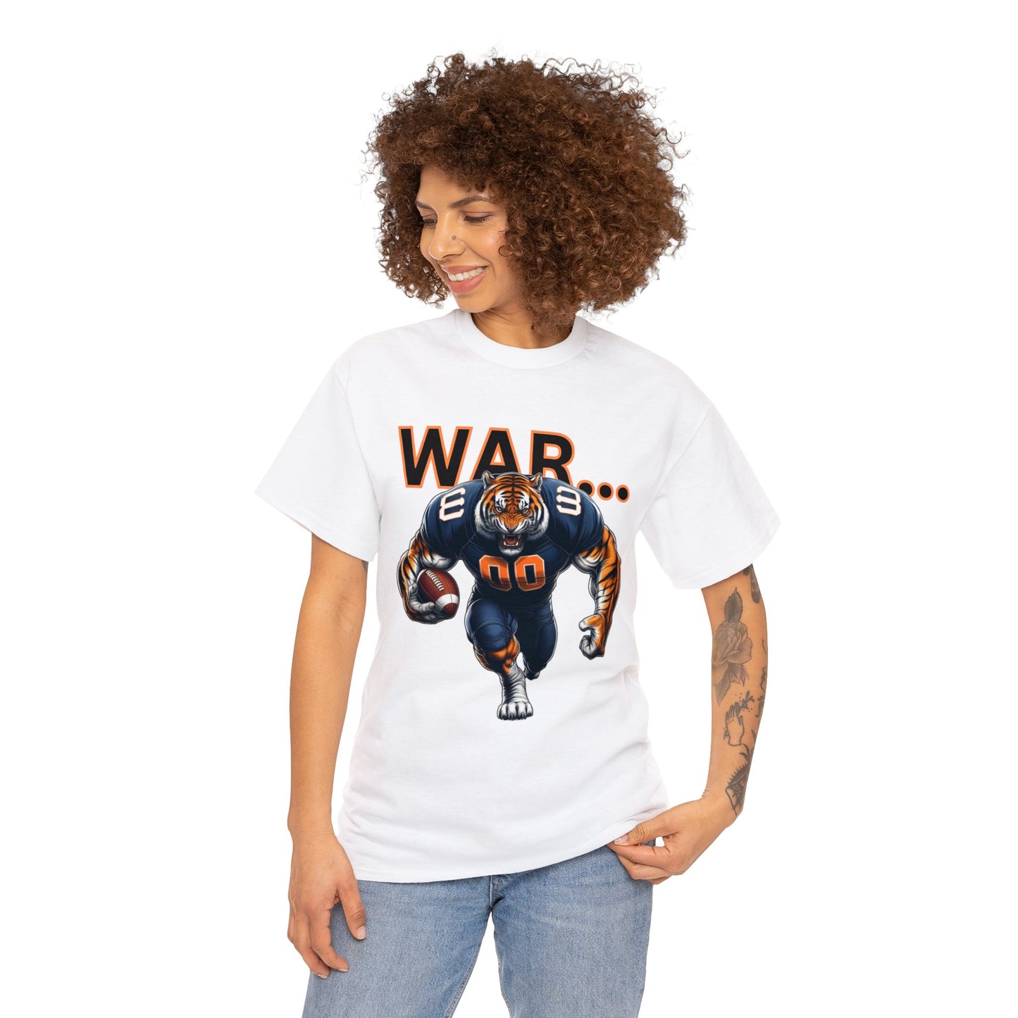 War Tiger Unisex Heavy Cotton Tee