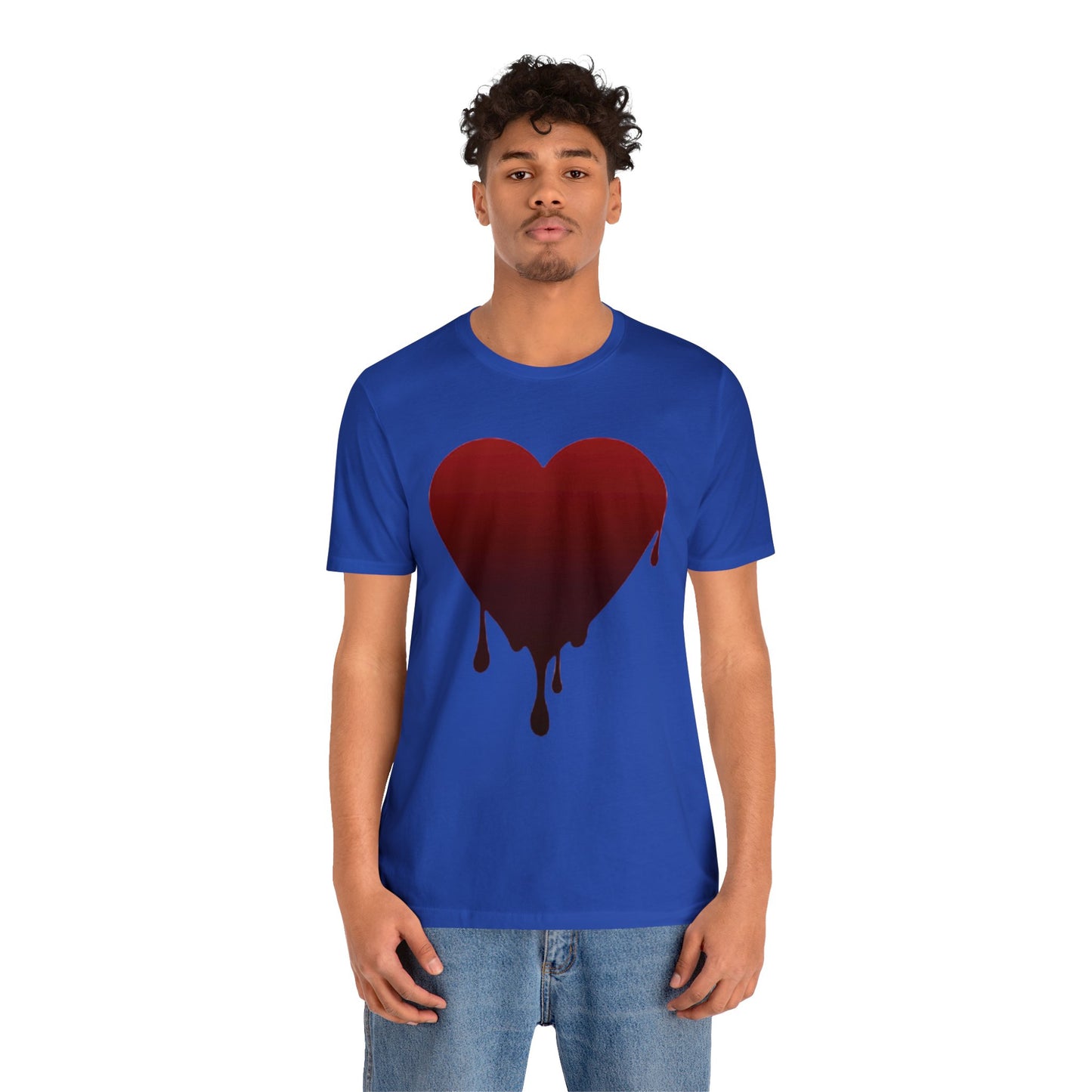 Melting Heart Unisex Jersey Short Sleeve Tee