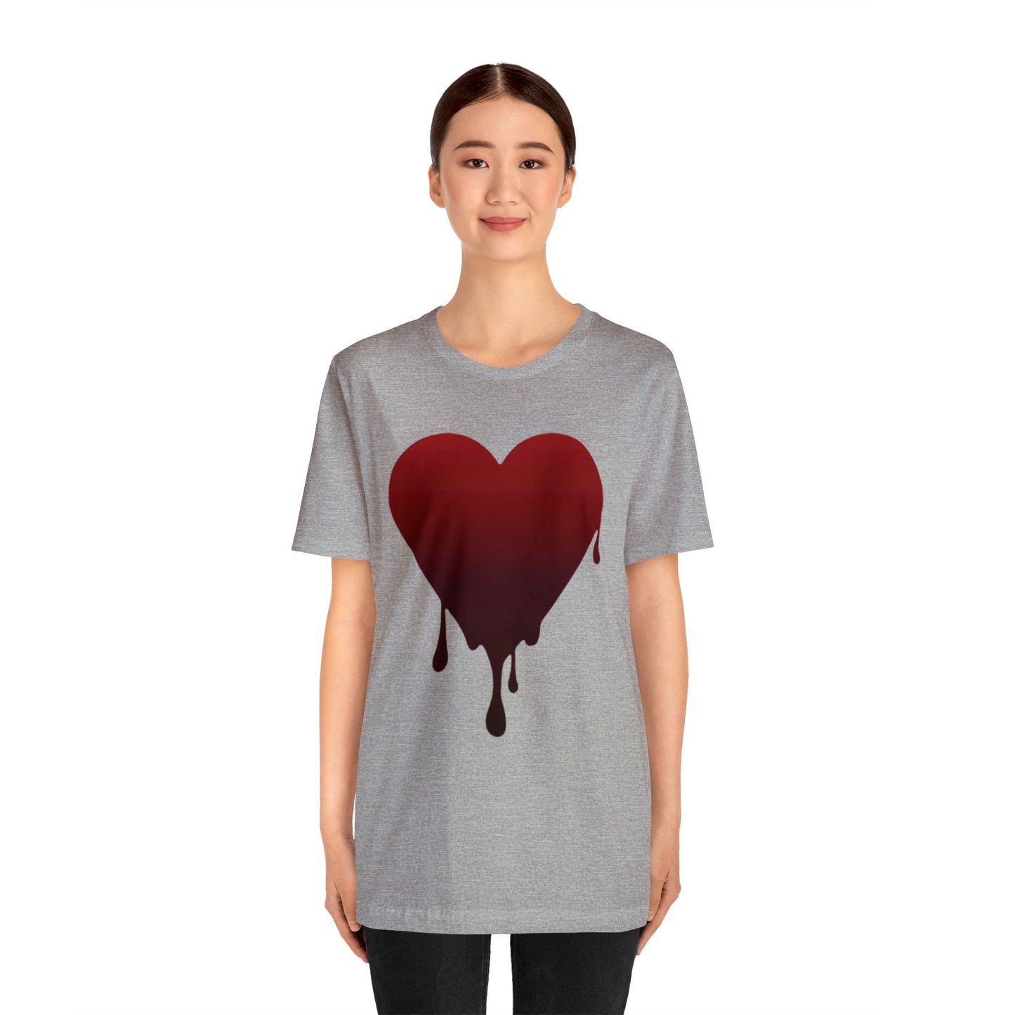 Melting Heart Unisex Jersey Short Sleeve Tee