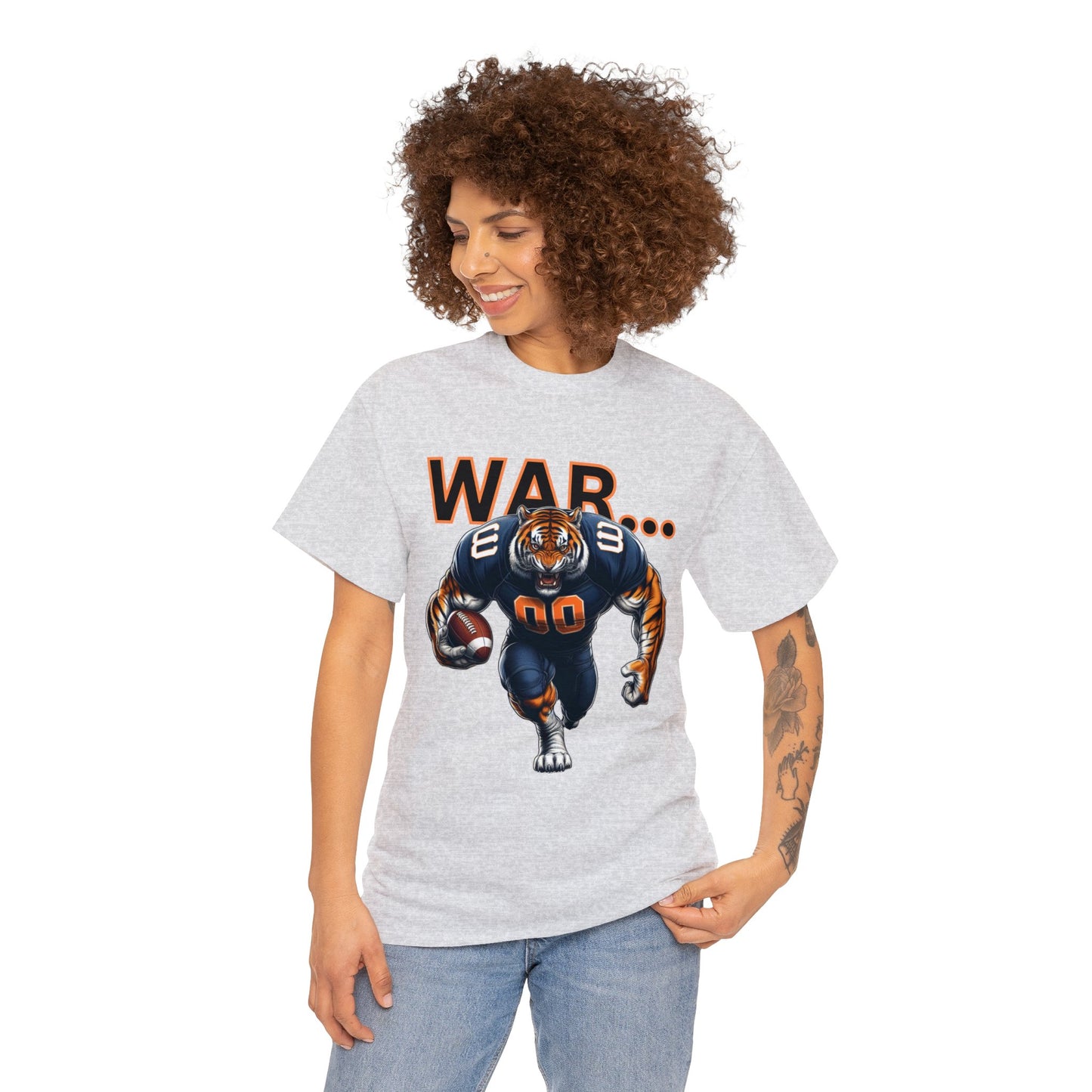 War Tiger Unisex Heavy Cotton Tee