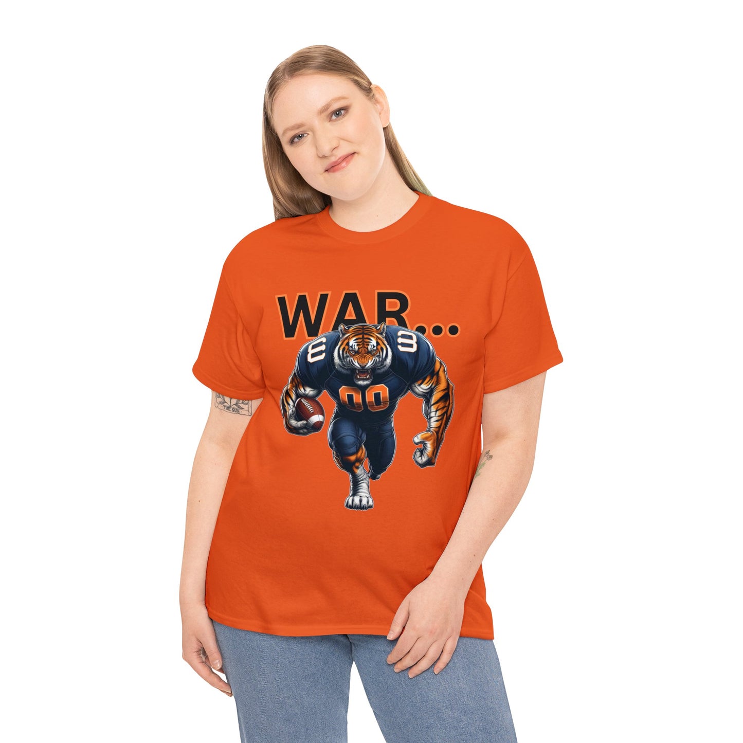 War Tiger Unisex Heavy Cotton Tee