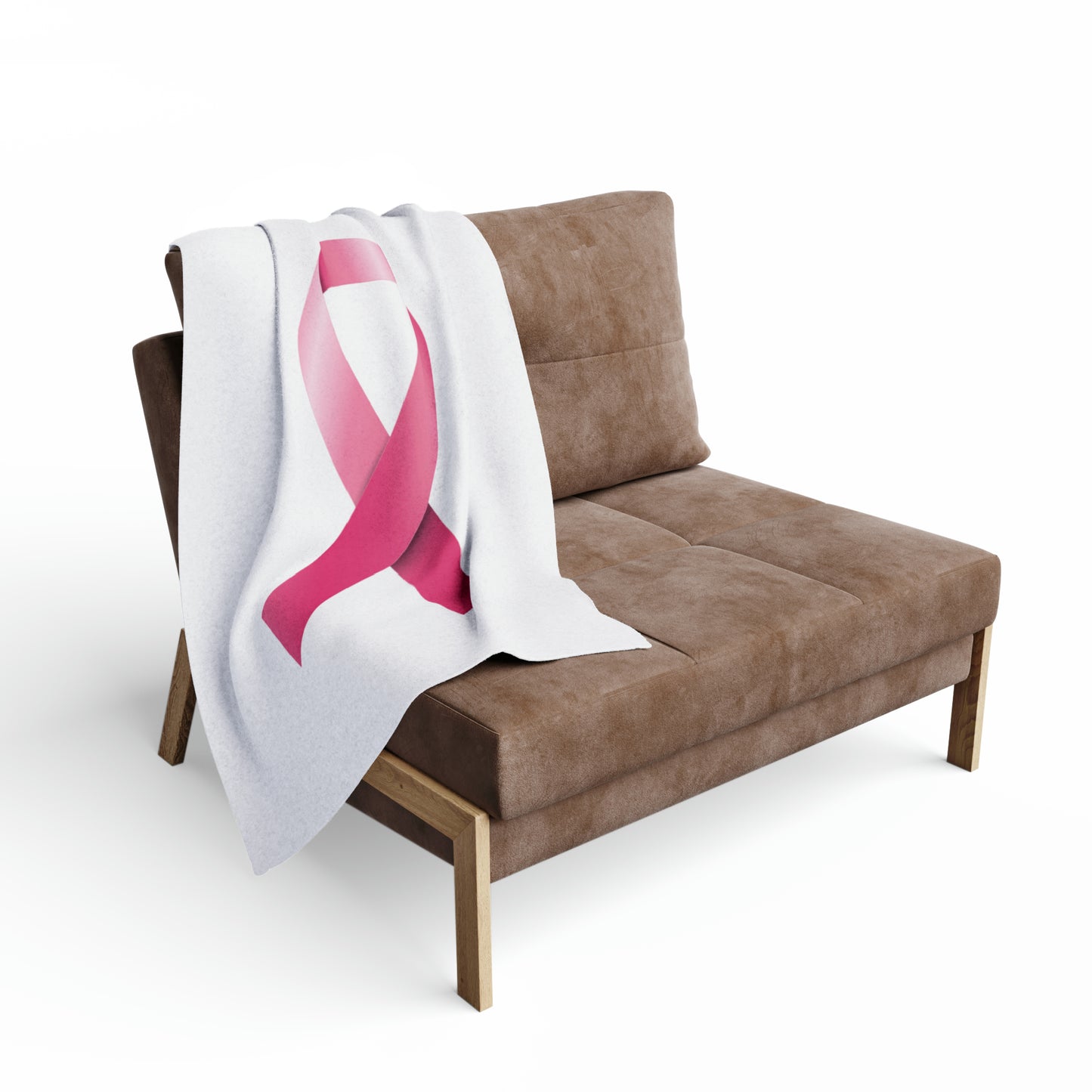 Cancer Ribbon Arctic Fleece Blanket