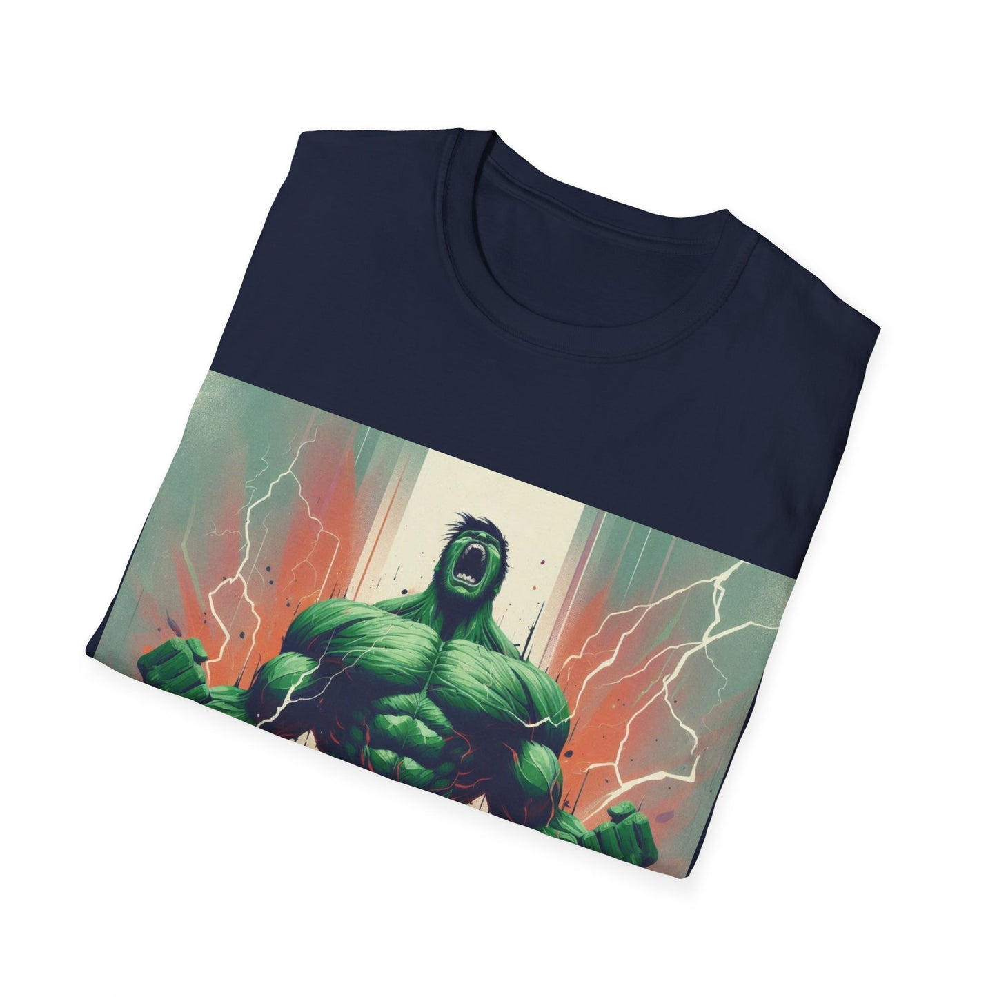 Green Rage Unisex Softstyle T-Shirt