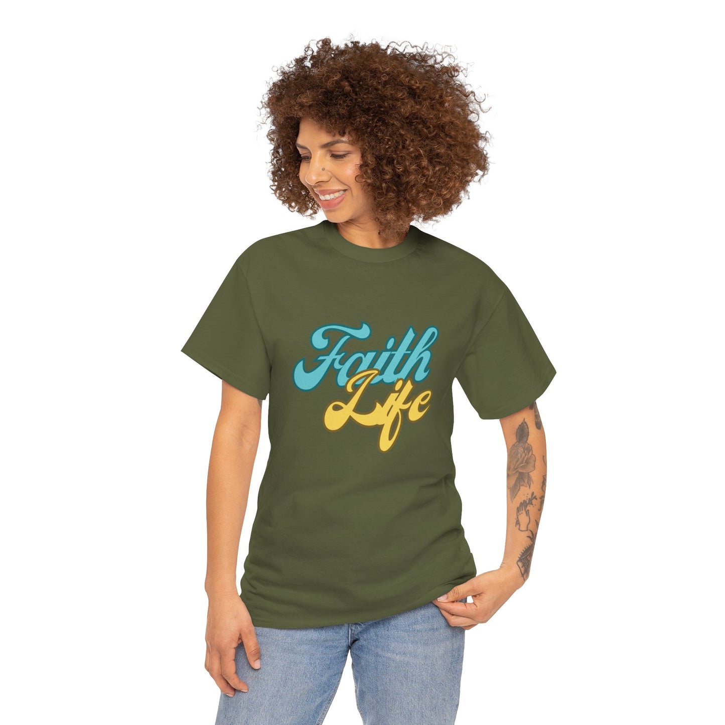 Faith Life Unisex Heavy Cotton Tee