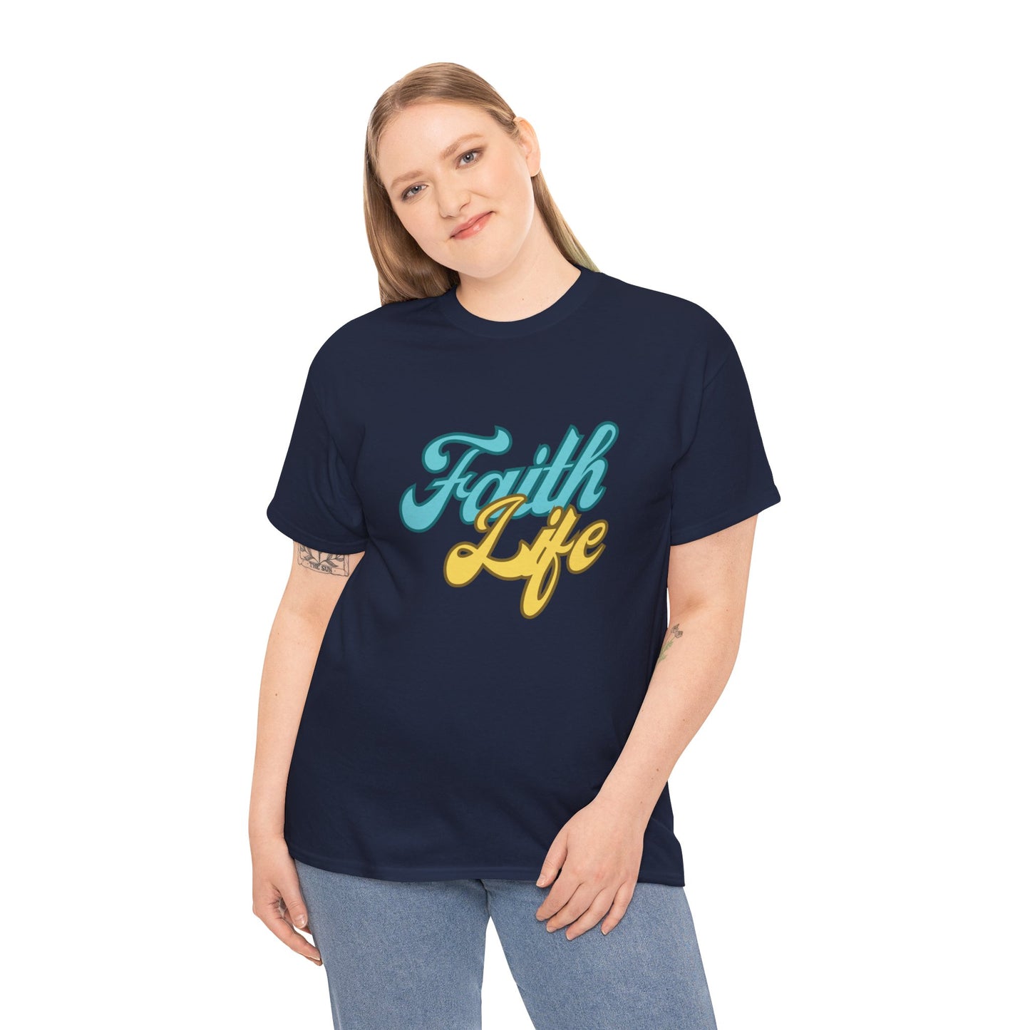 Faith Life Unisex Heavy Cotton Tee