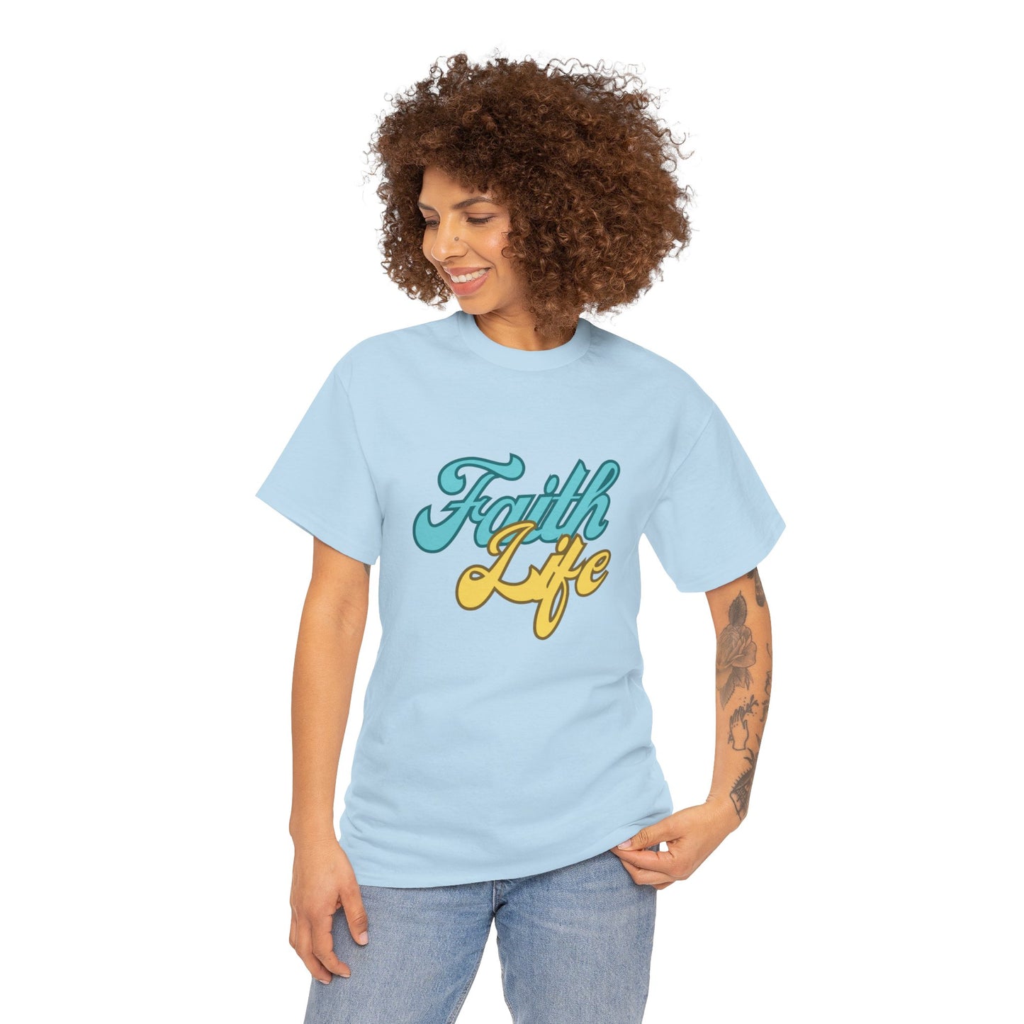 Faith Life Unisex Heavy Cotton Tee