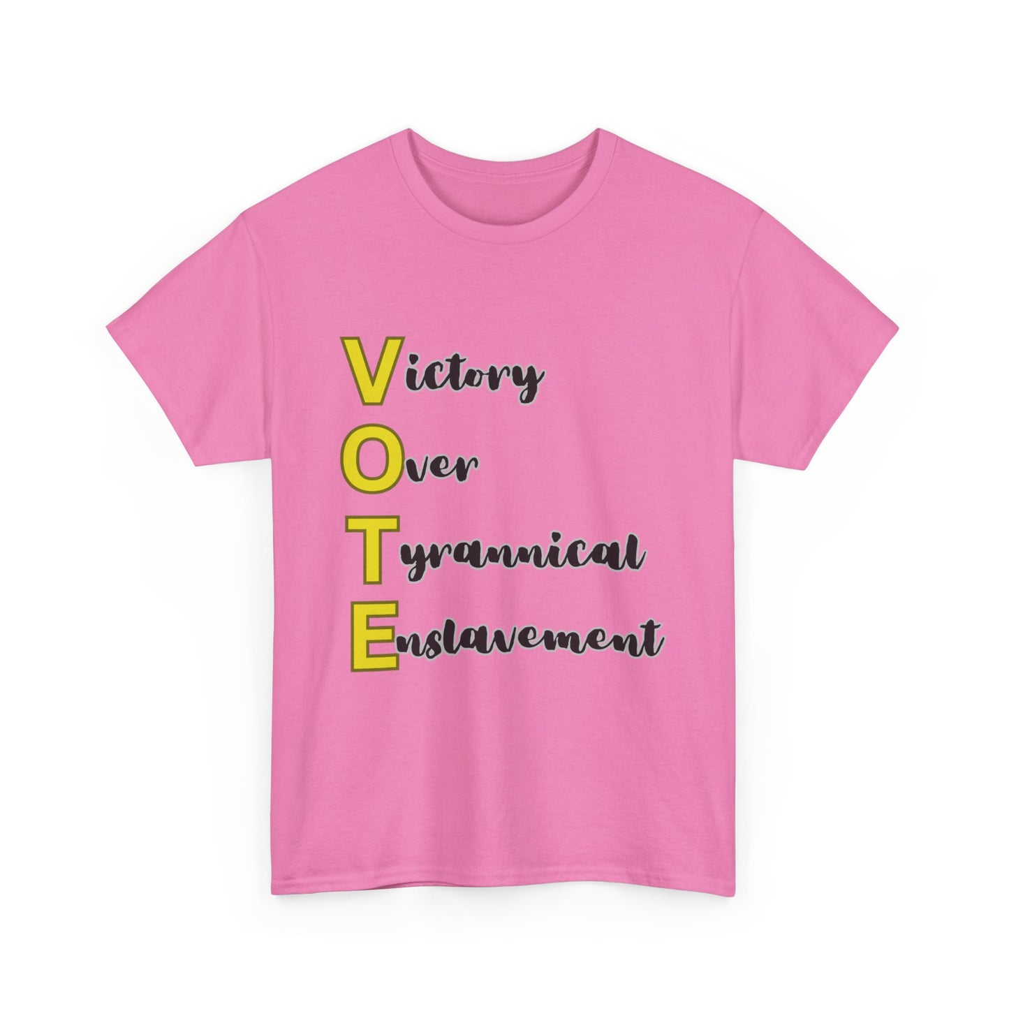 Victory over Tyranny Unisex Heavy Cotton Tee