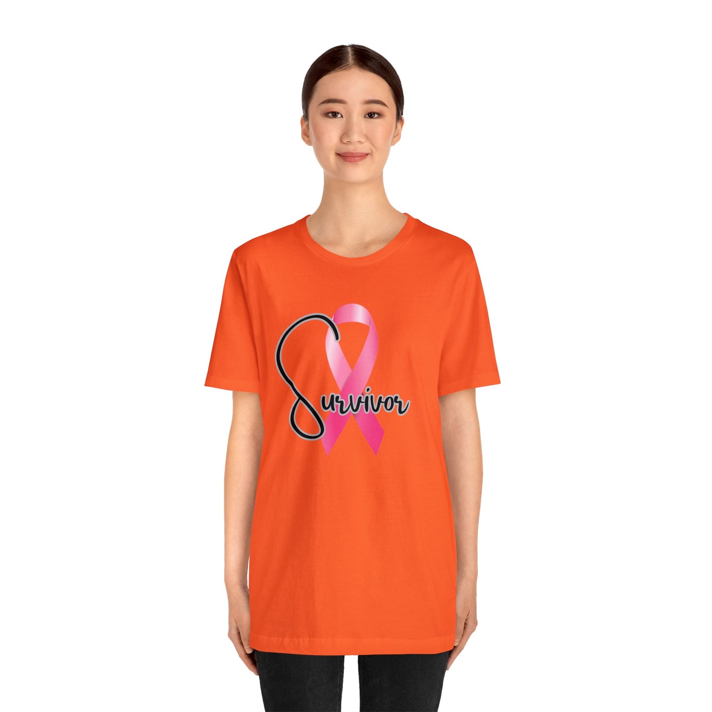 Cancer Survivor Unisex Jersey Short Sleeve Gildan Tee