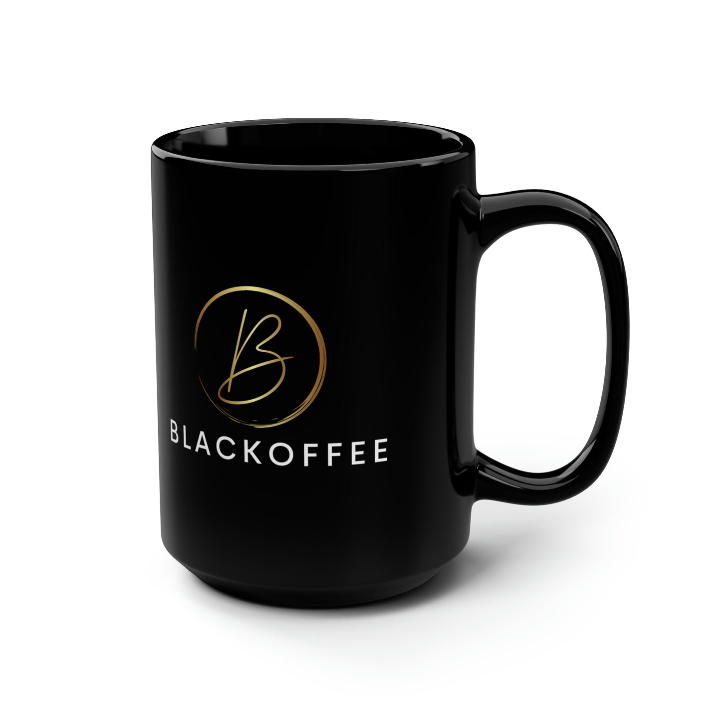 BlacKoffee - Black Mug, 15oz