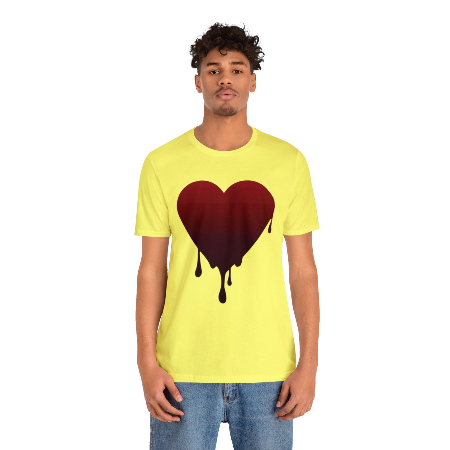 Melting Heart Unisex Jersey Short Sleeve Tee