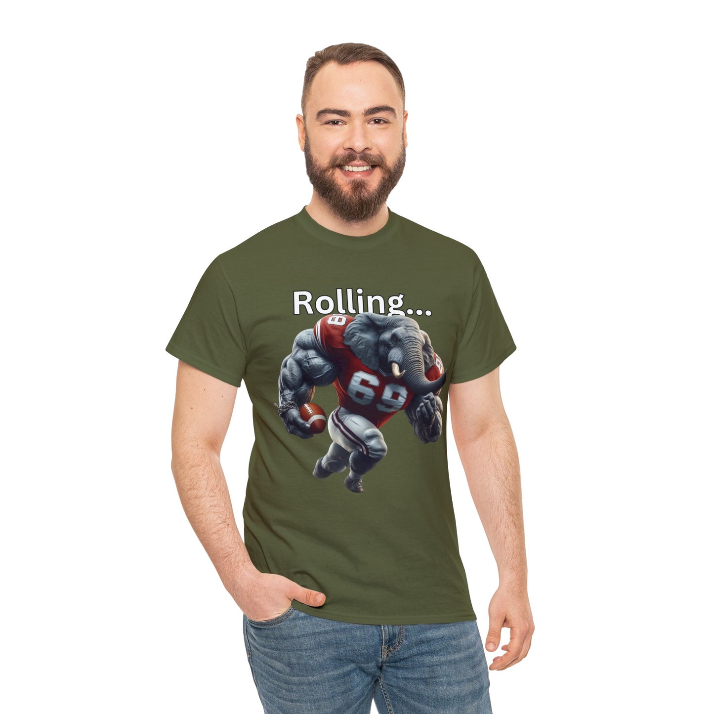 Rolling Unisex Heavy Cotton Tee