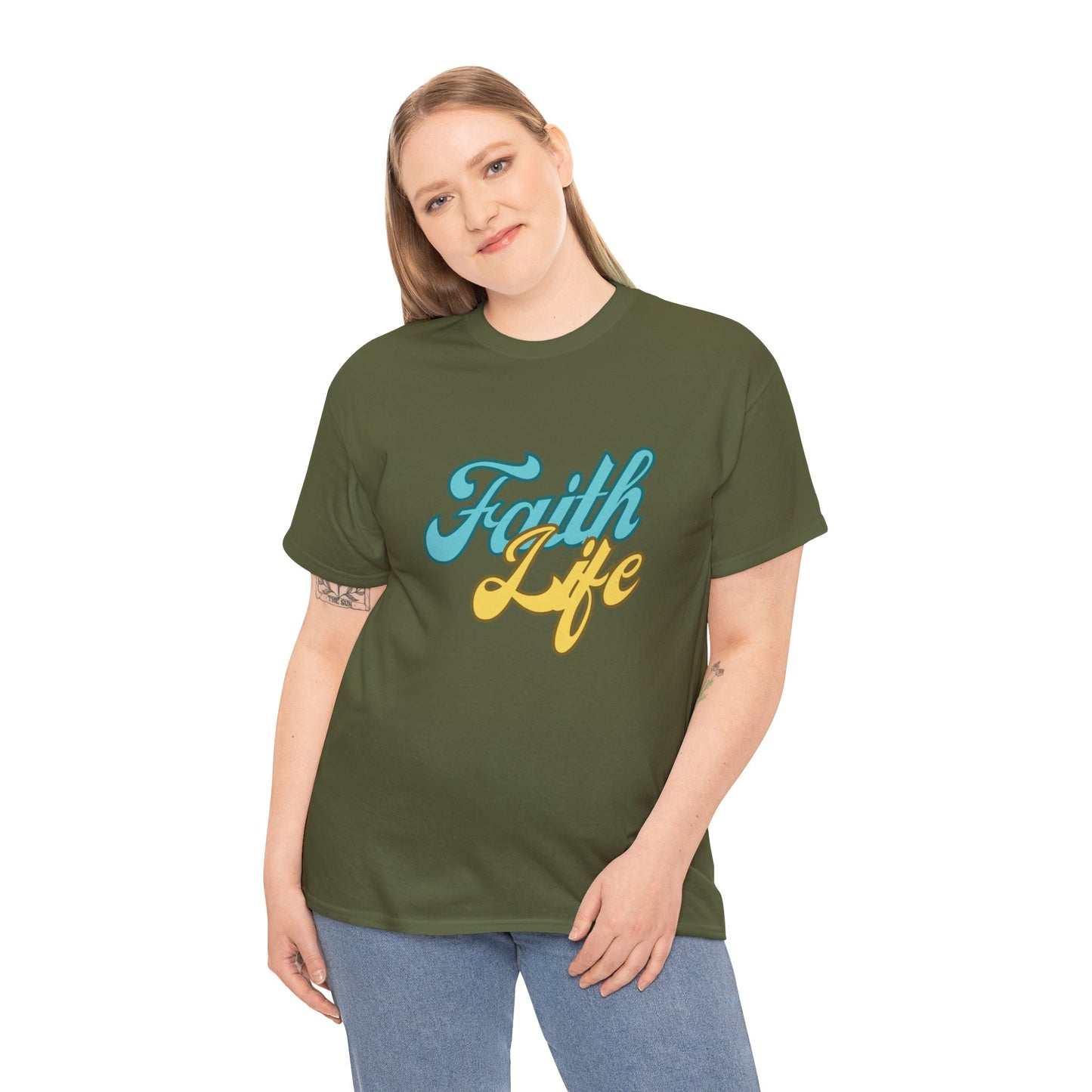 Faith Life Unisex Heavy Cotton Tee