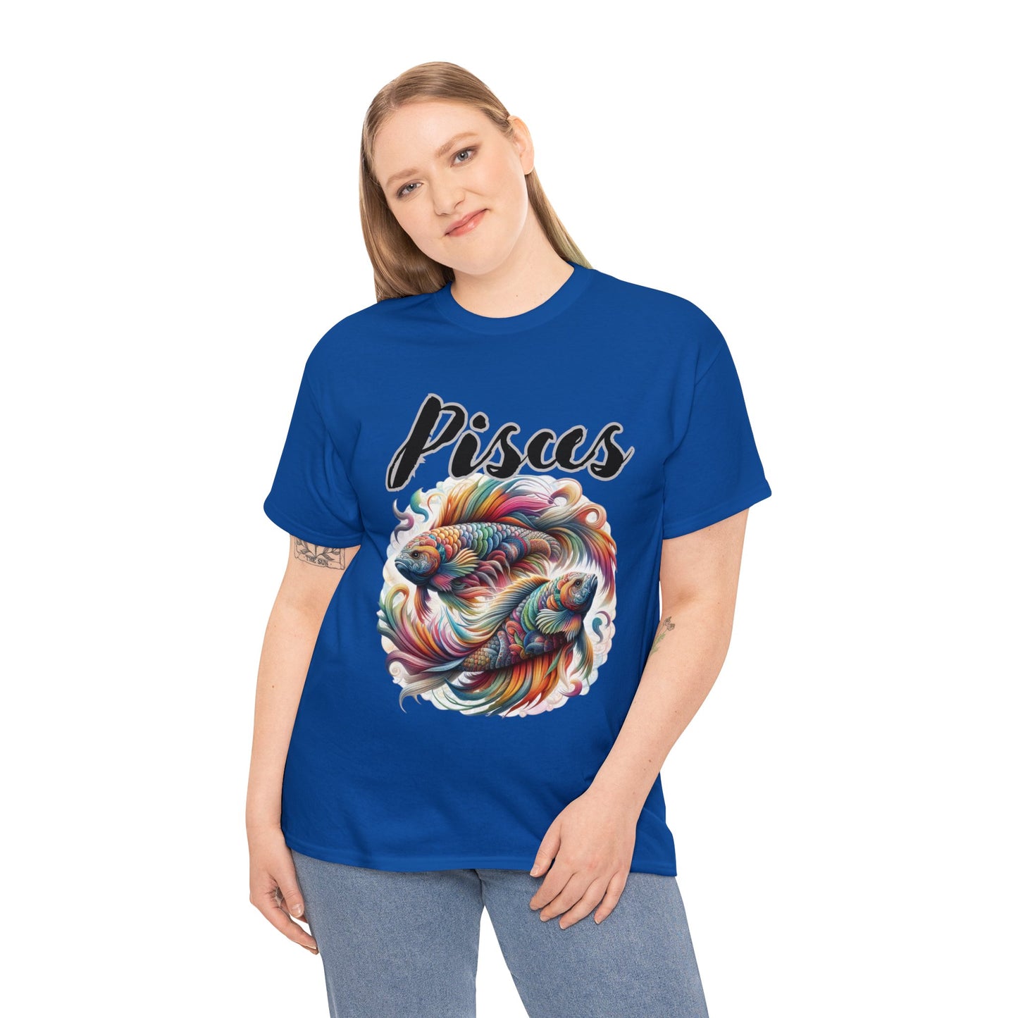 Pisces Unisex Heavy Cotton Tee