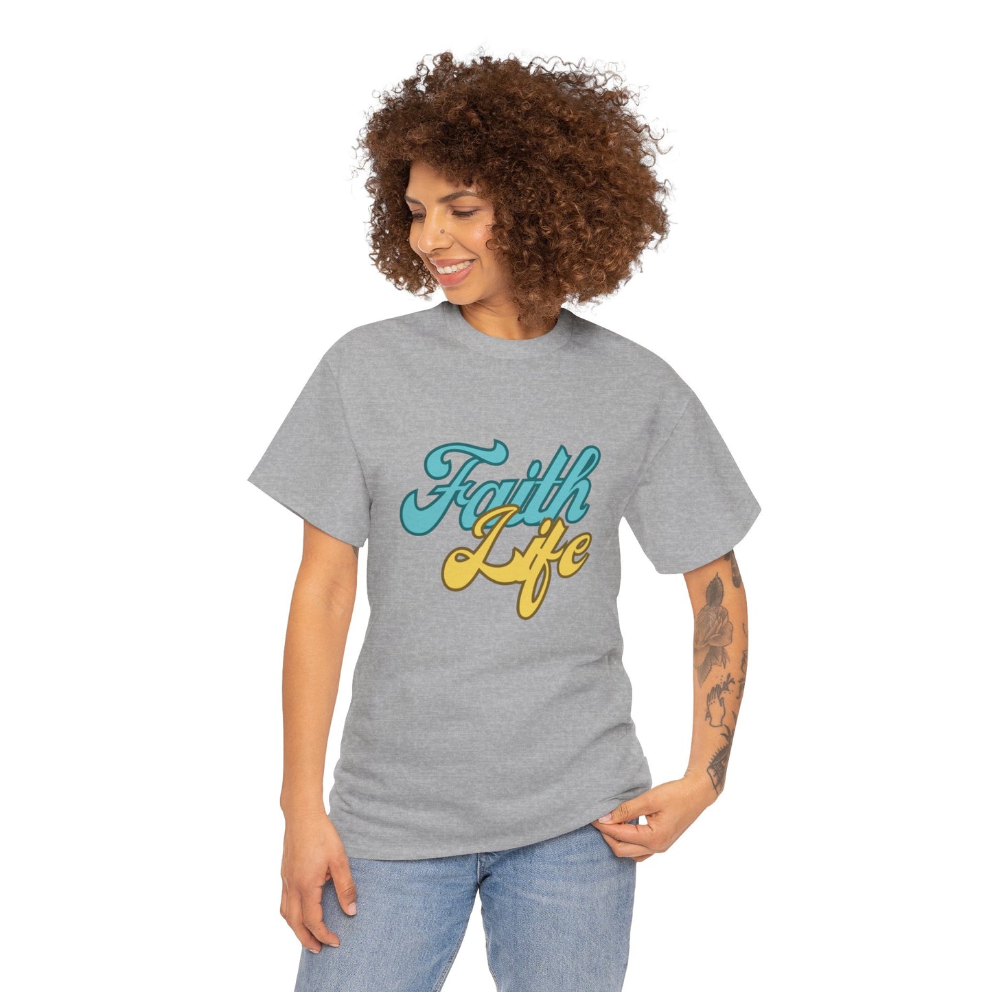 Faith Life Unisex Heavy Cotton Tee